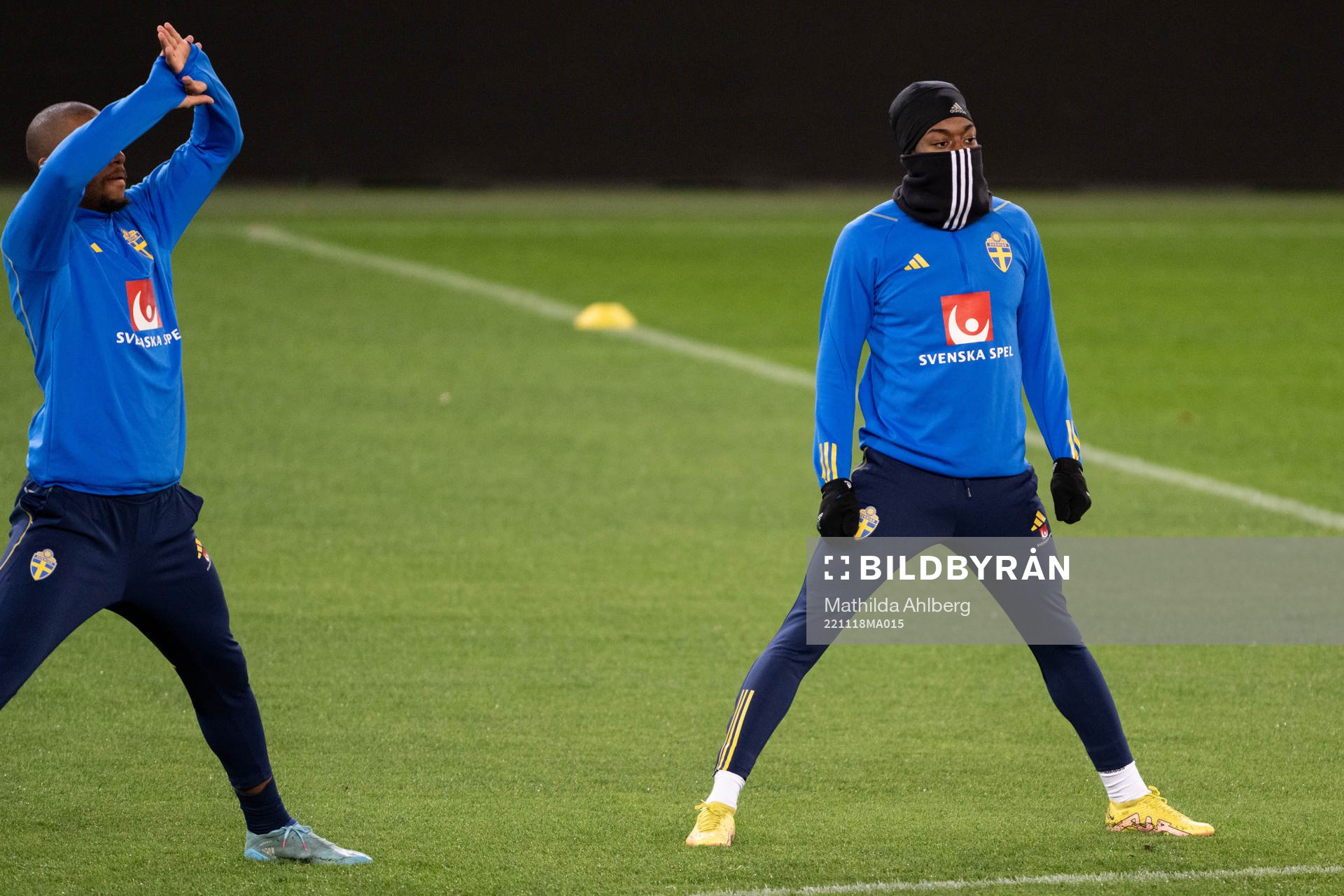 Anthony Elanga of the Swedish national football team