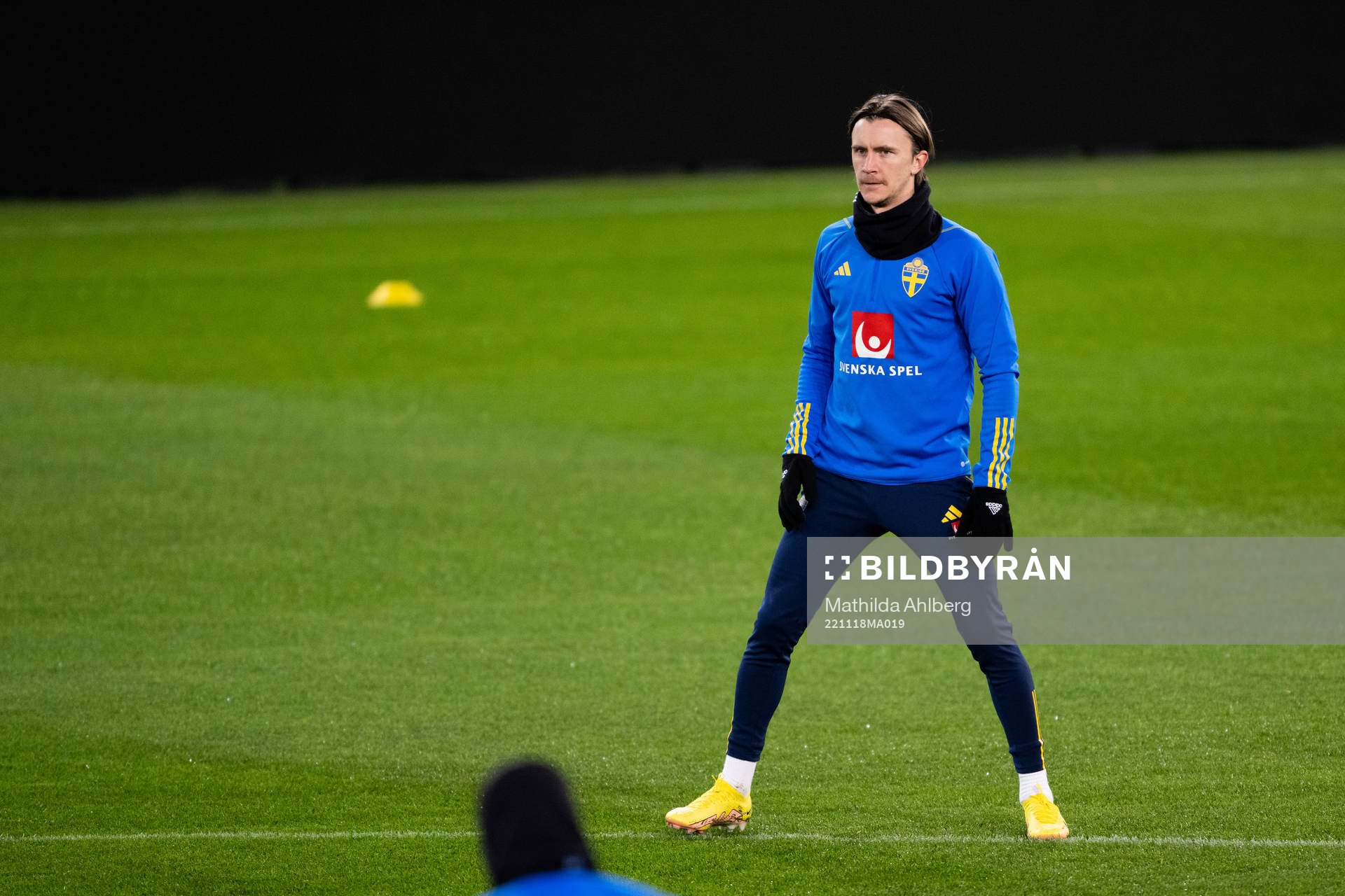 Kristoffer Olsson of the Swedish national football team