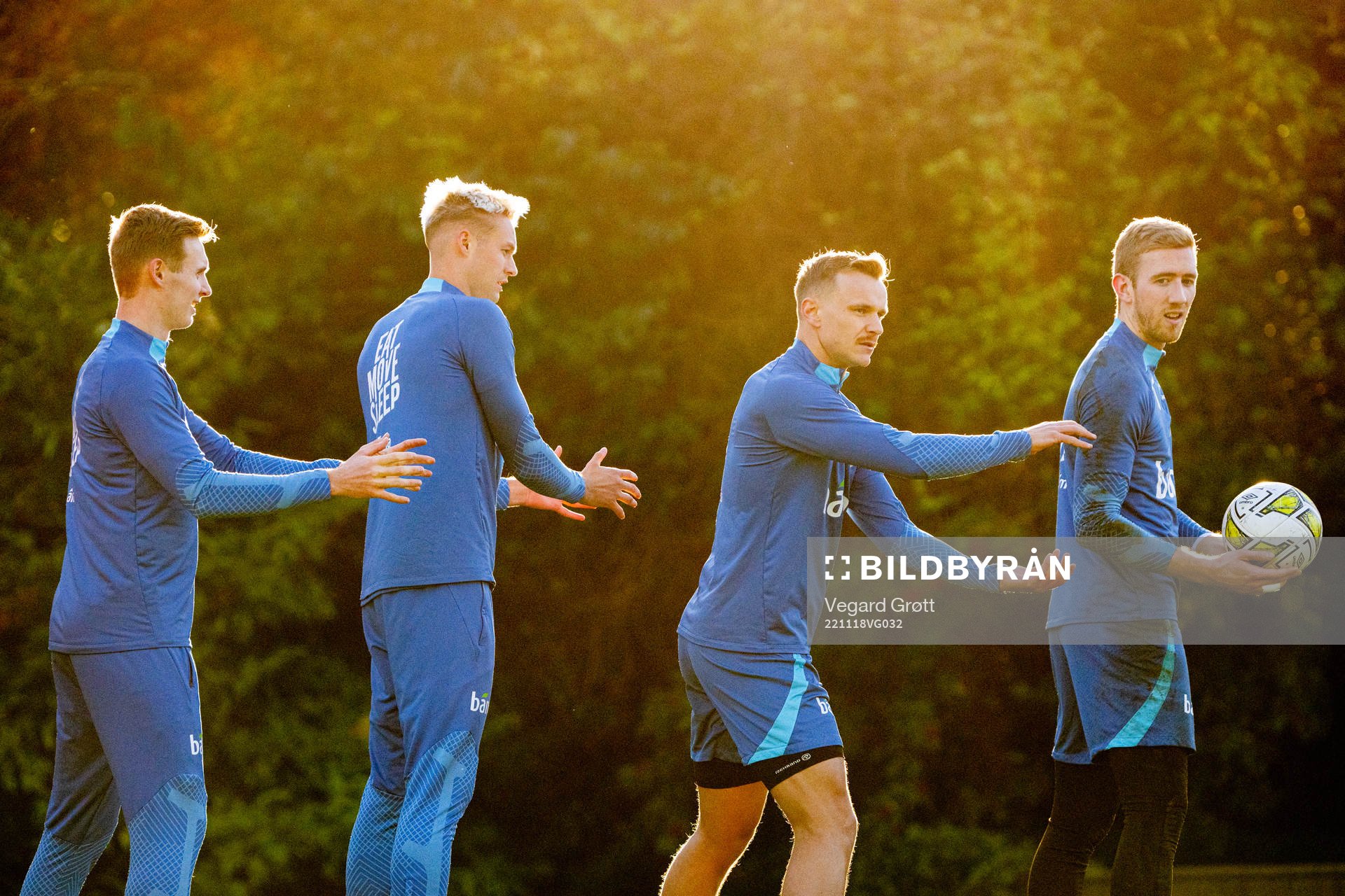 Sivert Heggheim Mannsverk, Stian Gregersen, Marius Lode and