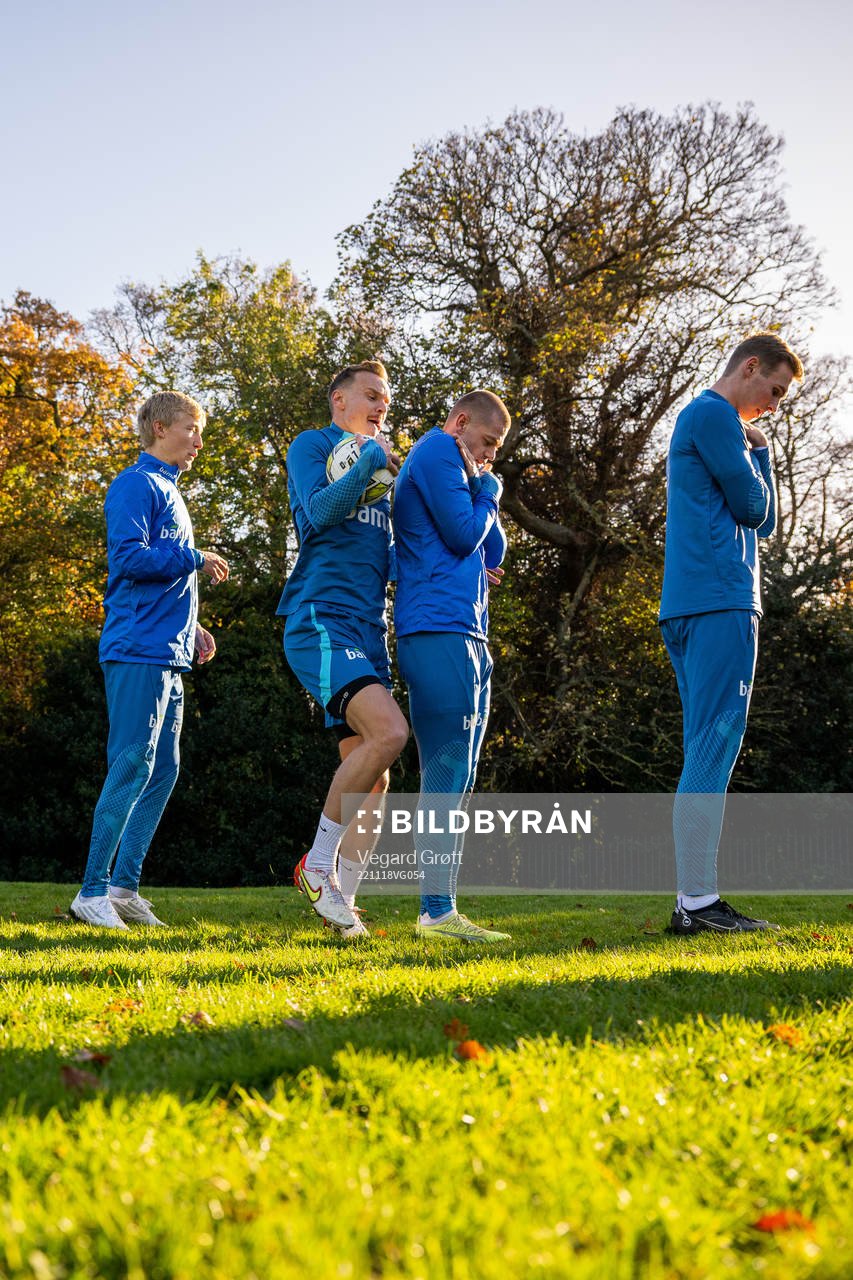 Birger Meling, Marius Lode, Julian Ryerson and Sivert