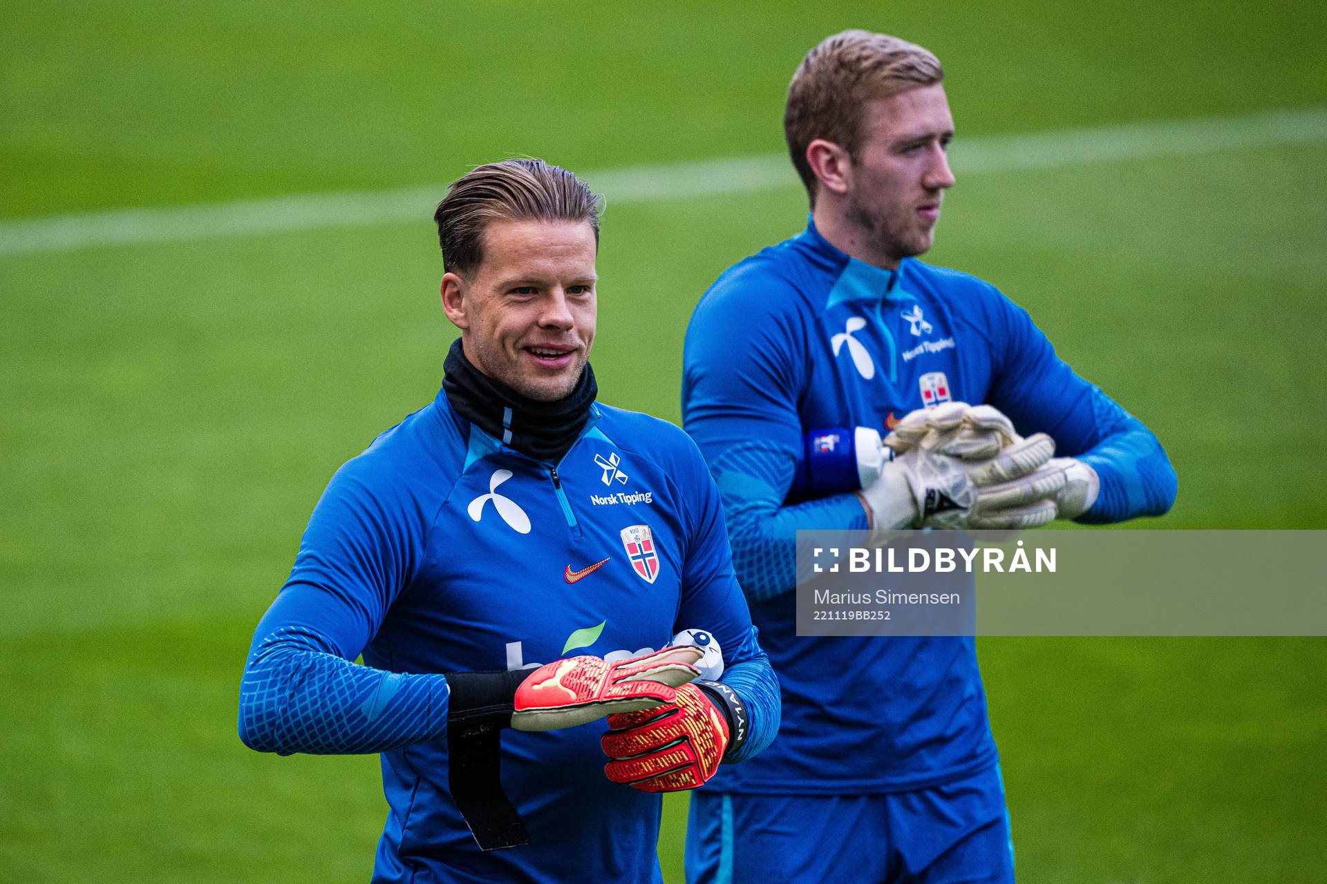Ørjan Håskjold Nyland of the Norwegian national football