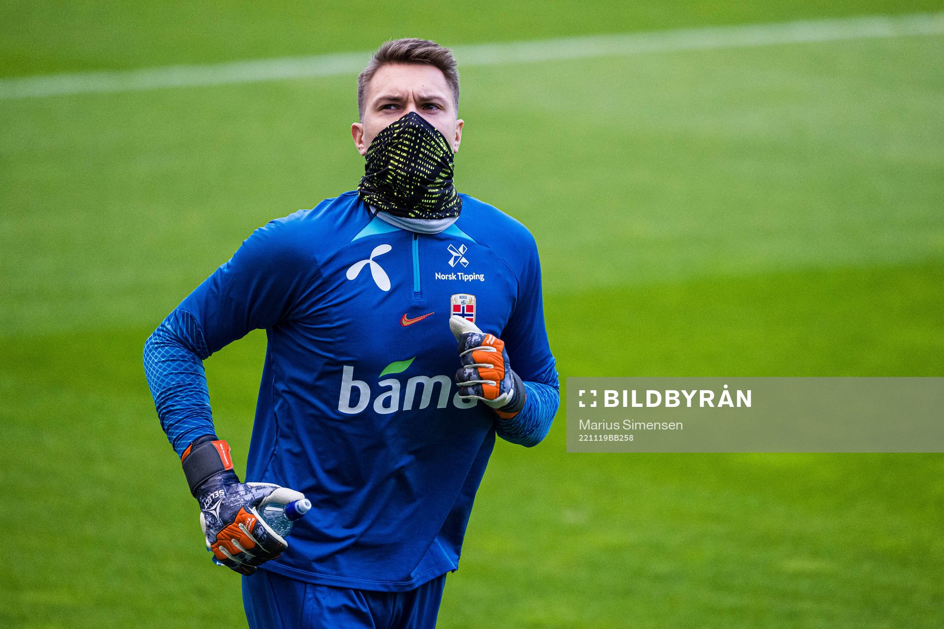 Jacob Karlstrøm of the Norwegian national football team