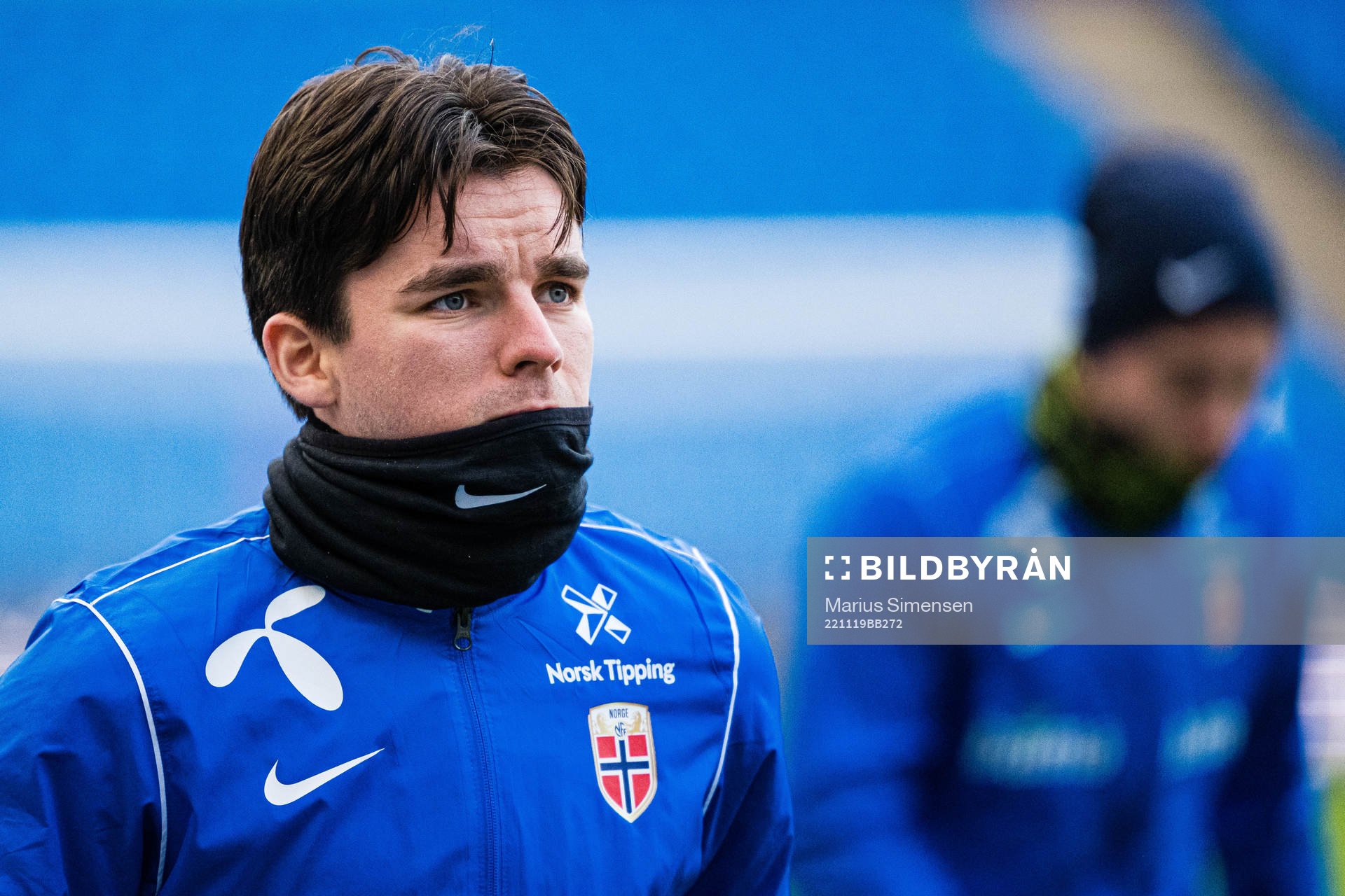 Hugo Vetlesen of the Norwegian national football team