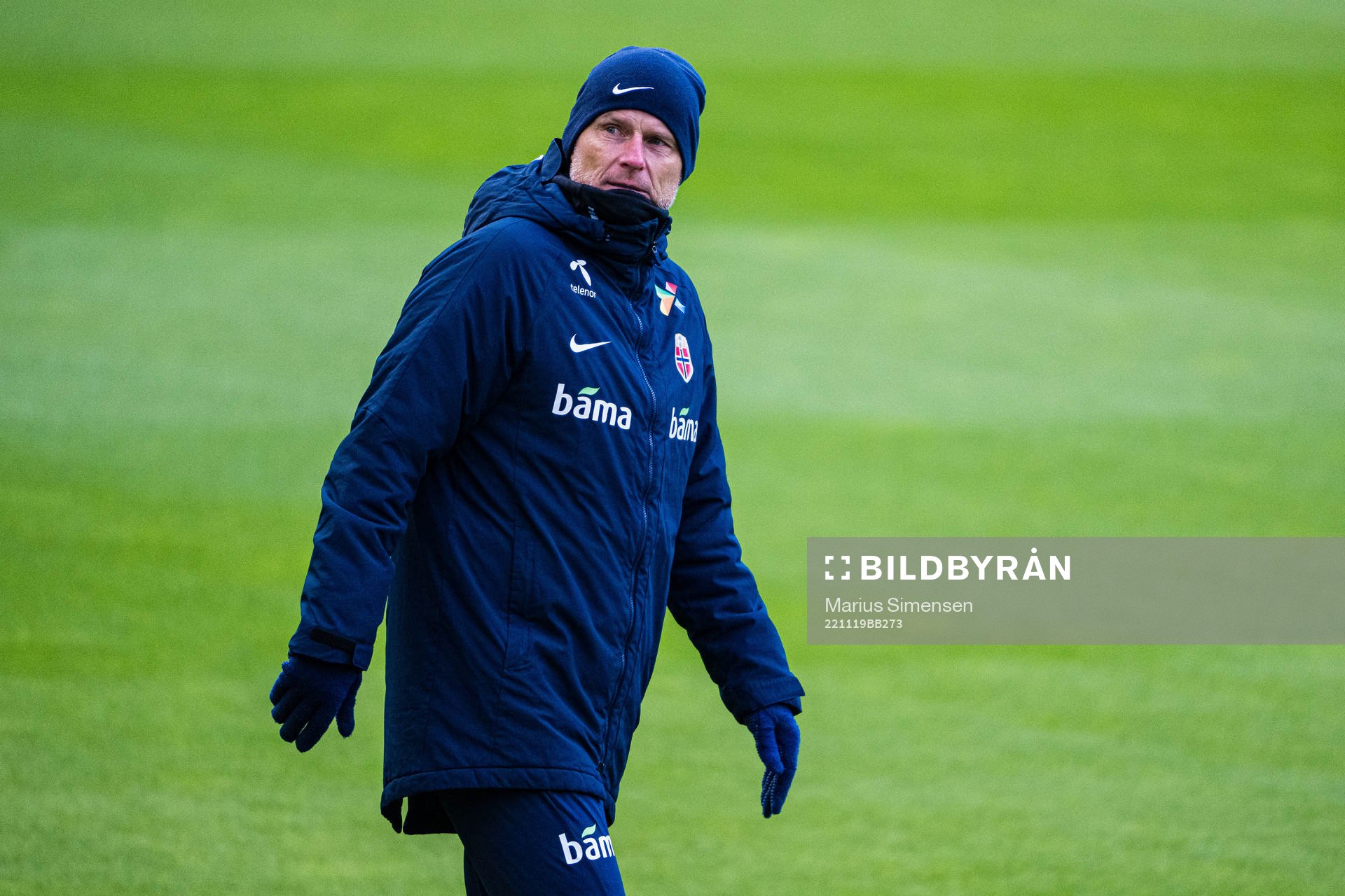 Ståle Solbakken, head coach of the Norwegian national