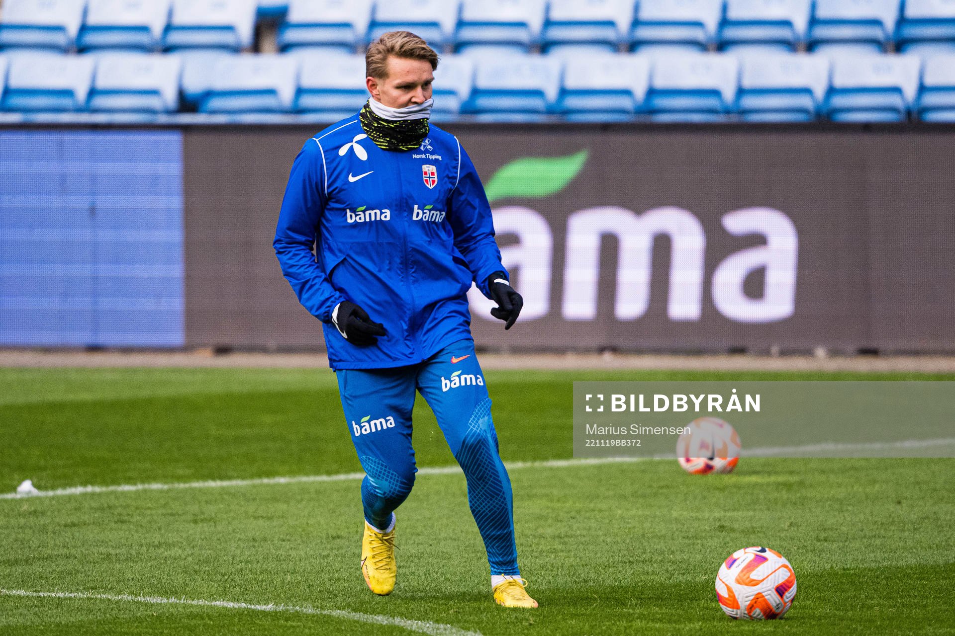 Martin Ødegaard of the Norwegian national football team