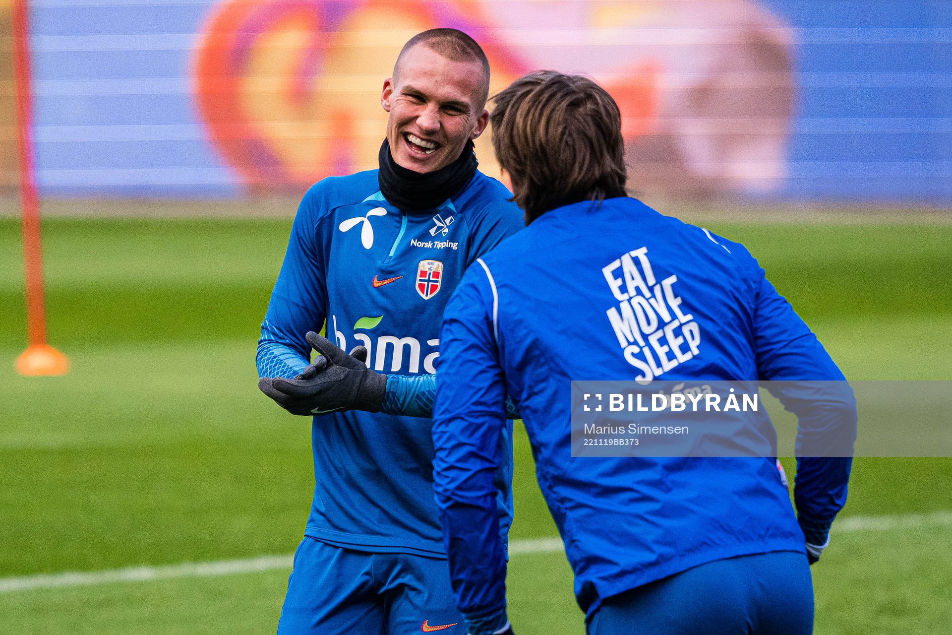 Leo Skiri Østigård of the Norwegian national football team