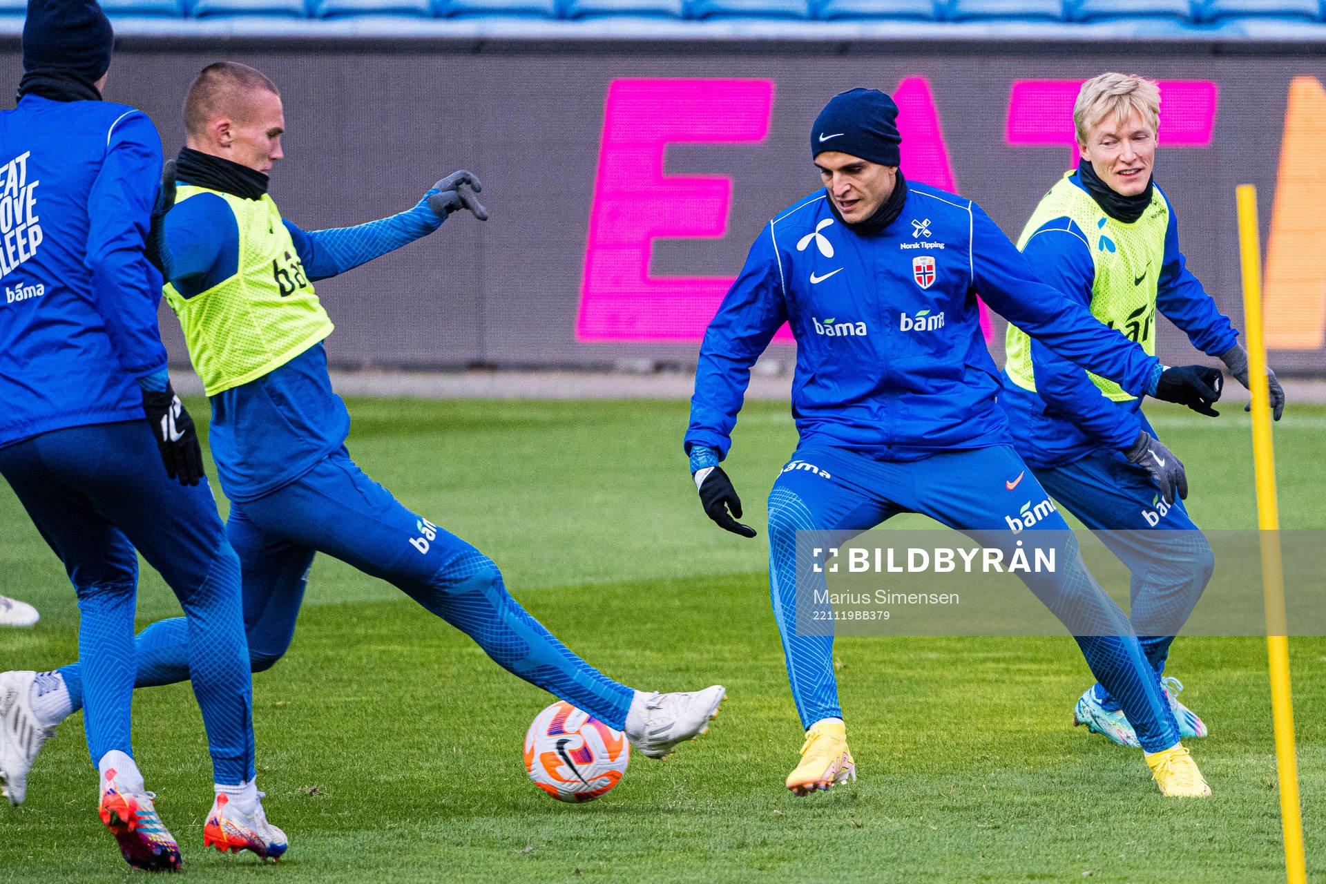 Mohamed Elyounoussi of the Norwegian national football team
