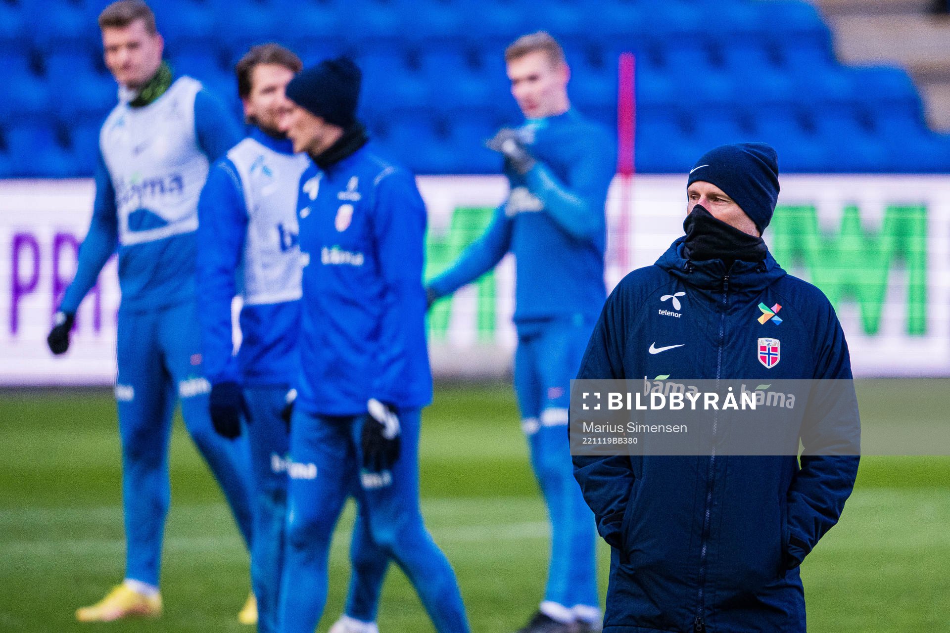 Ståle Solbakken, head coach of the Norwegian national