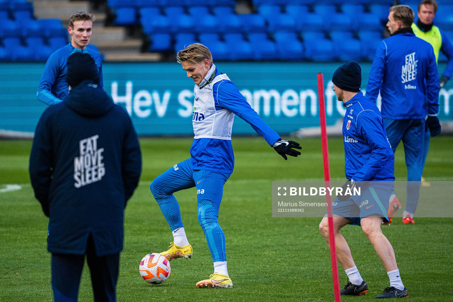 Martin Ødegaard of the Norwegian national football team