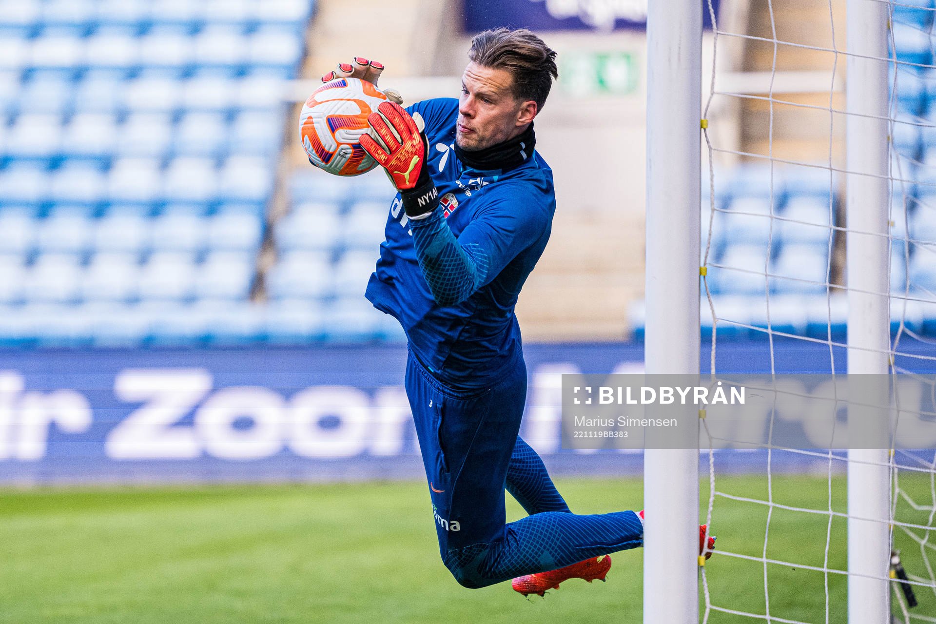 Ørjan Håskjold Nyland of the Norwegian national football