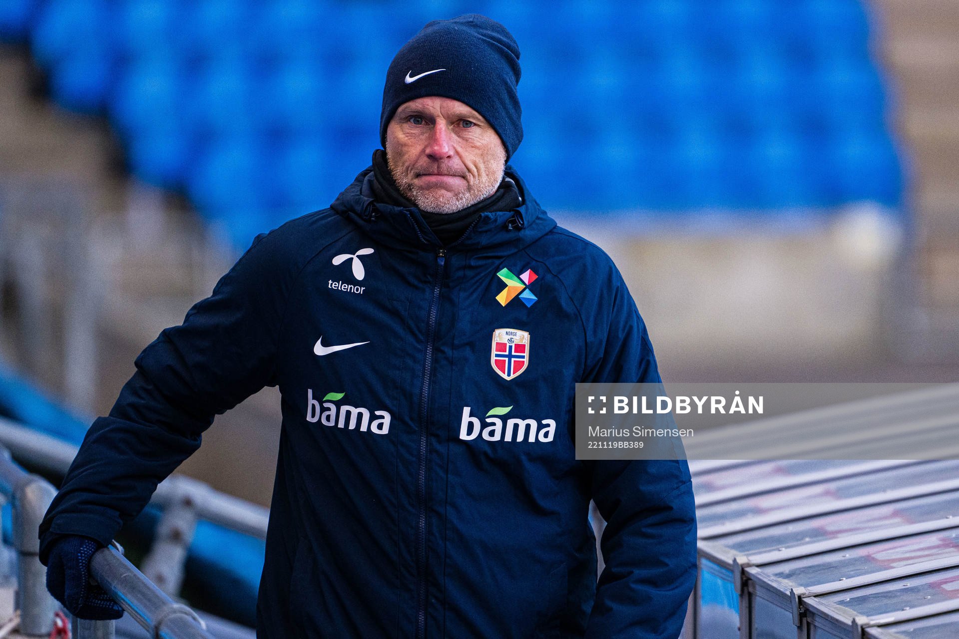 Ståle Solbakken, head coach of the Norwegian national