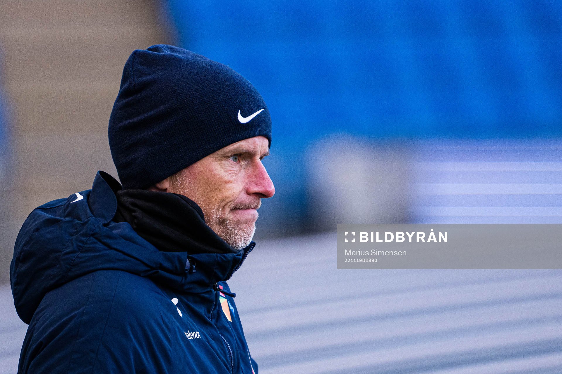 Ståle Solbakken, head coach of the Norwegian national