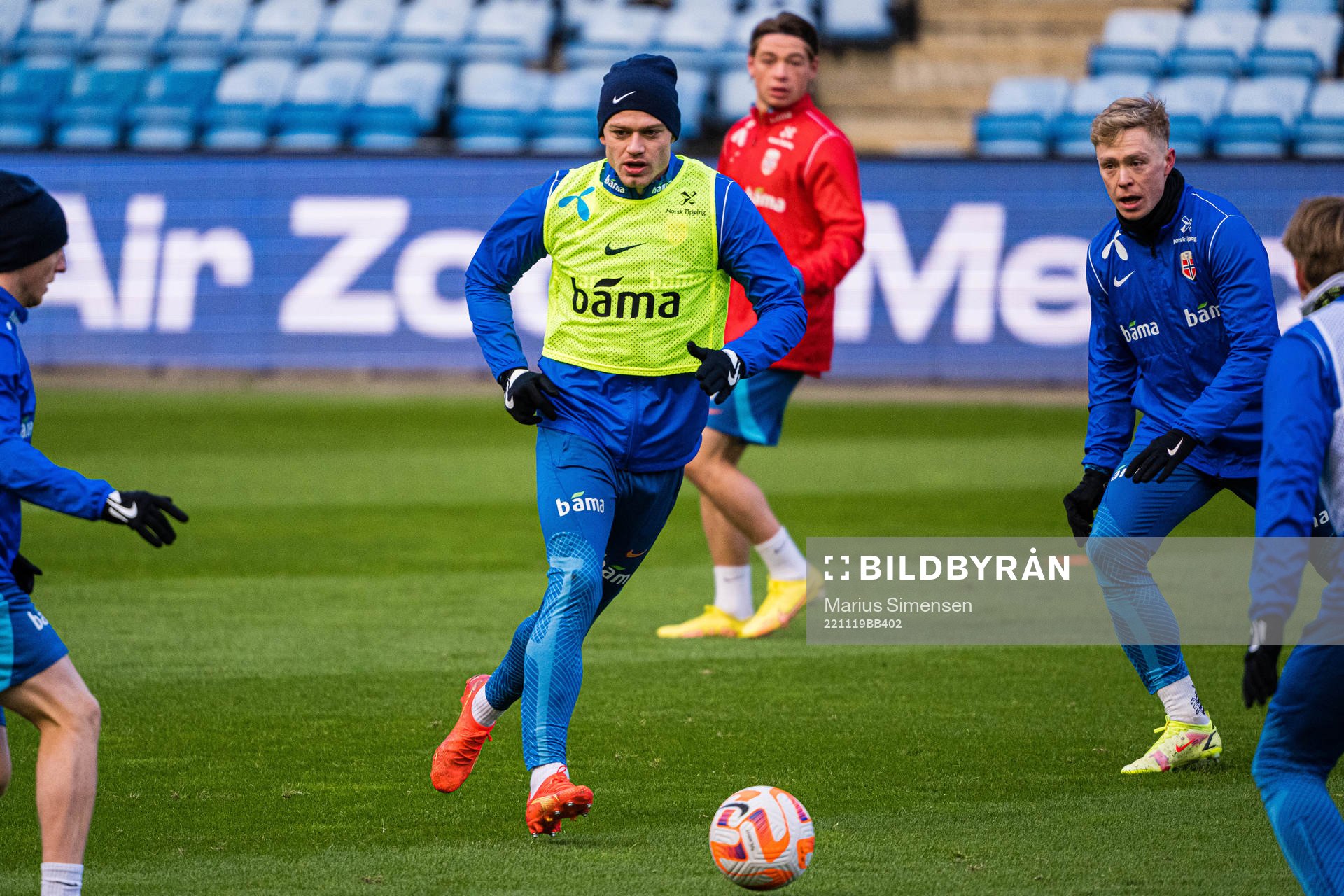Julian Ryerson of the Norwegian national football team