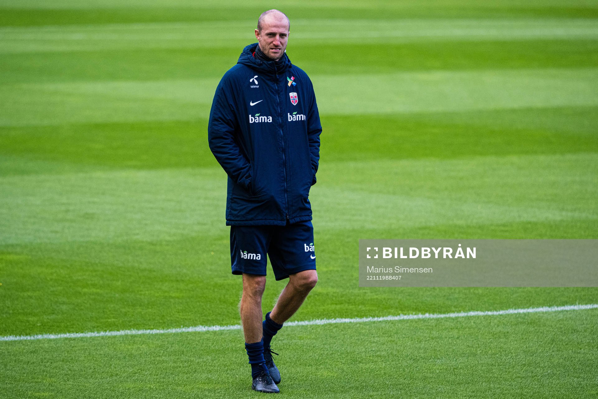 Brede Hangeland, player manager of the Norwegian national
