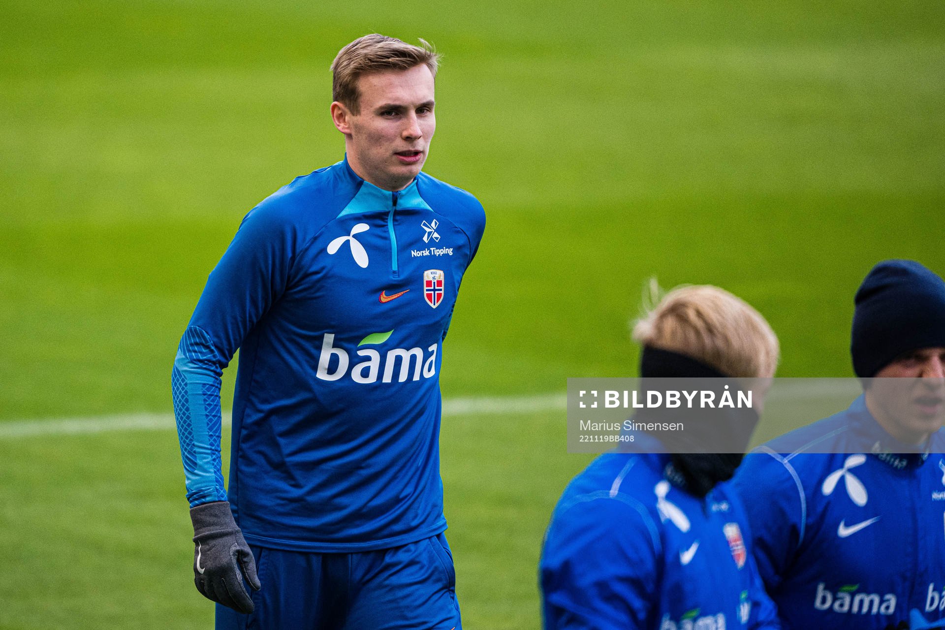 Sivert Heggheim Mannsverk of the Norwegian national