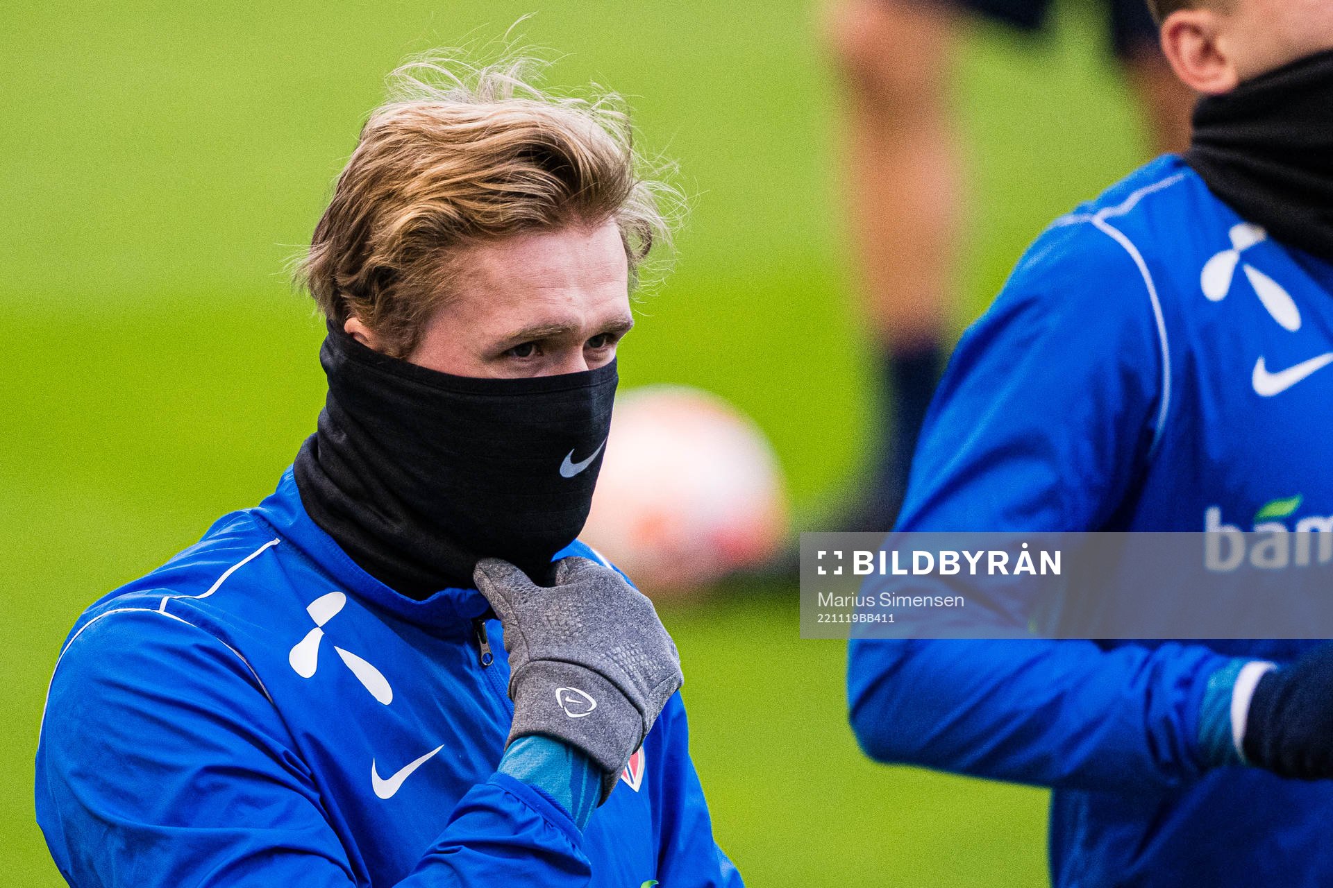 Ola Solbakken of the Norwegian national football team