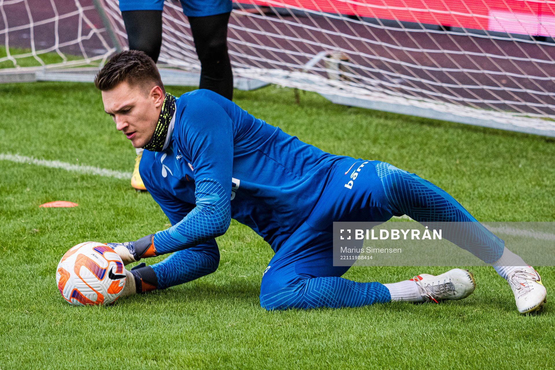 Jacob Karlstrøm of the Norwegian national football team
