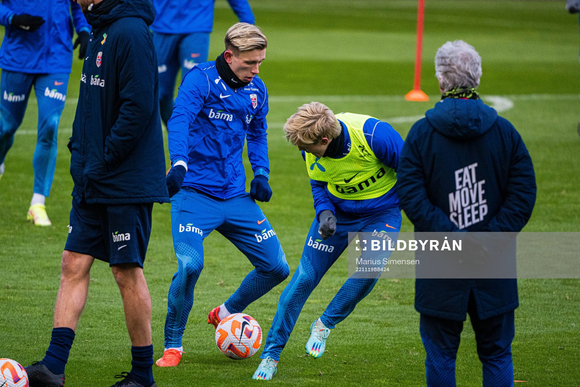 Marcus Holmgren Pedersen of the Norwegian national football