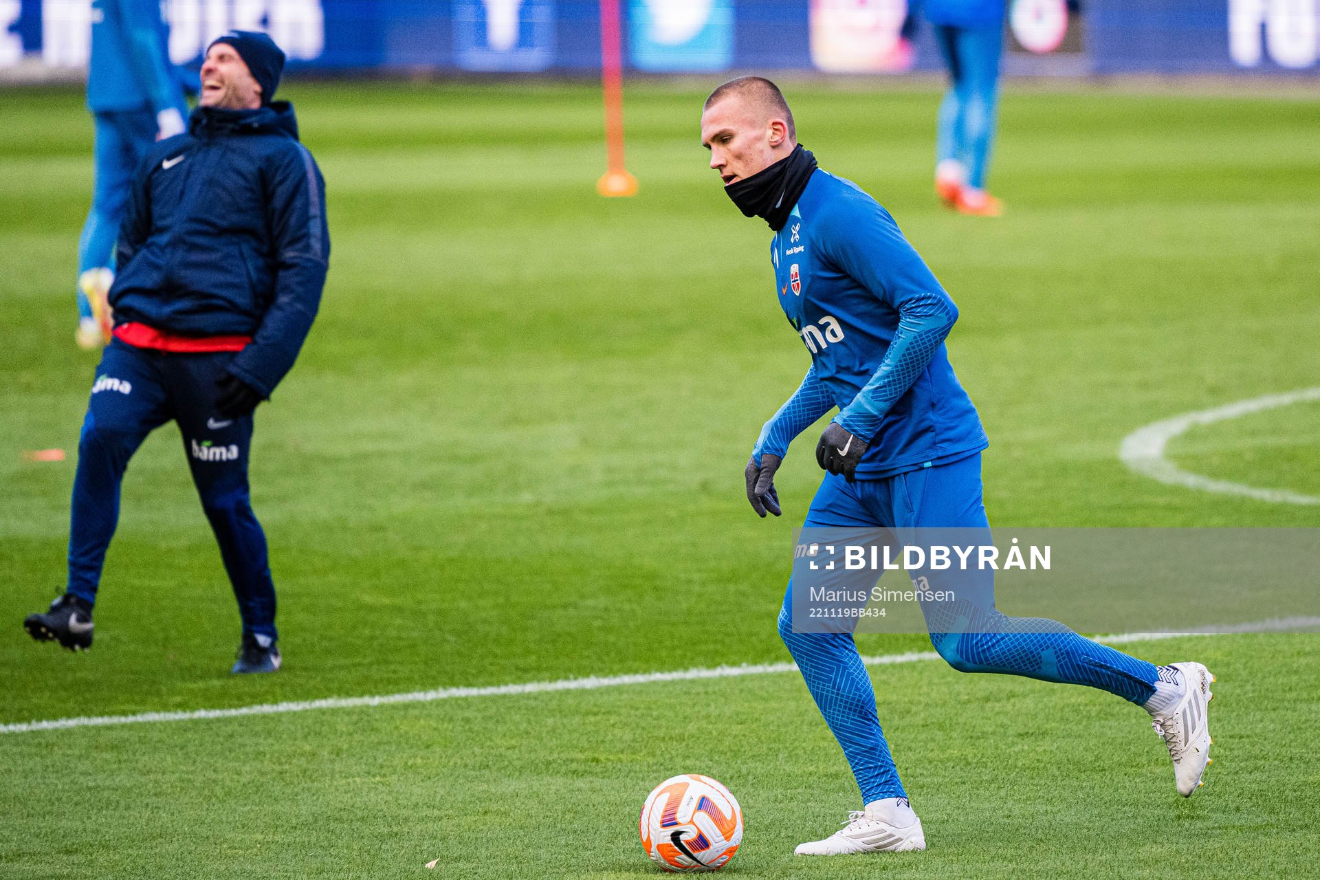 Leo Skiri Østigård of the Norwegian national football team
