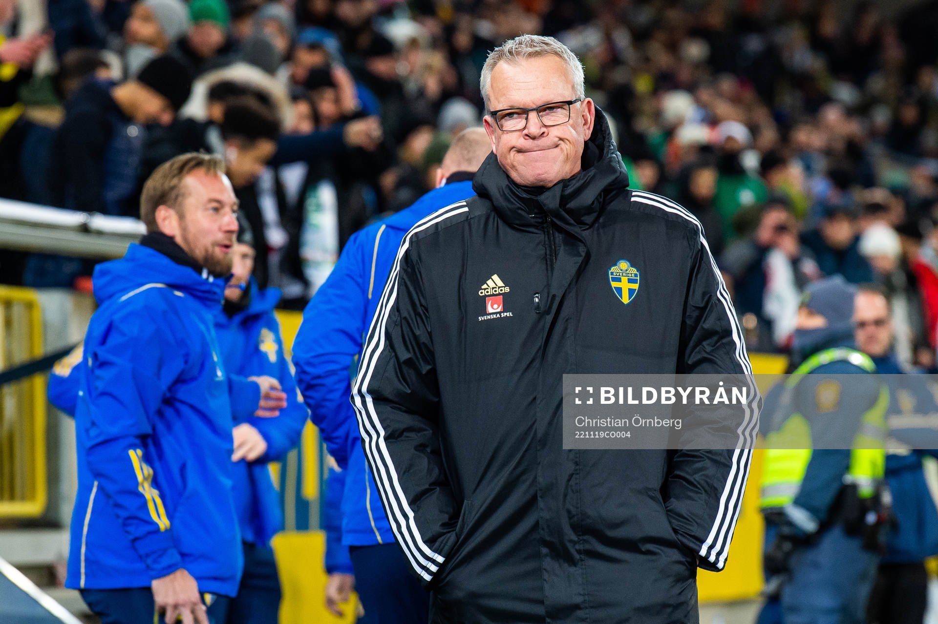 Head coach Janne Andersson of Sweden