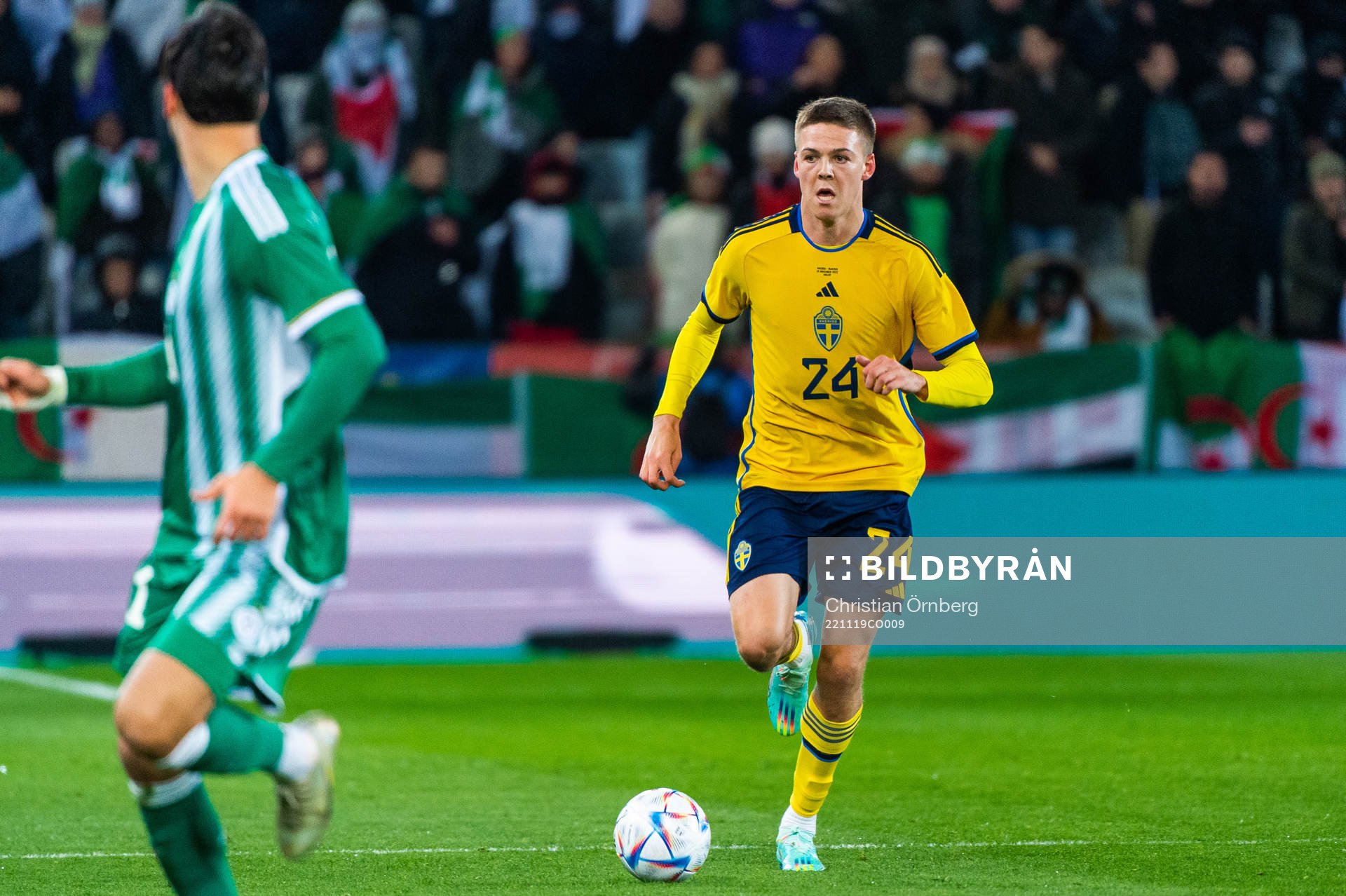 Emil Holm of Sweden