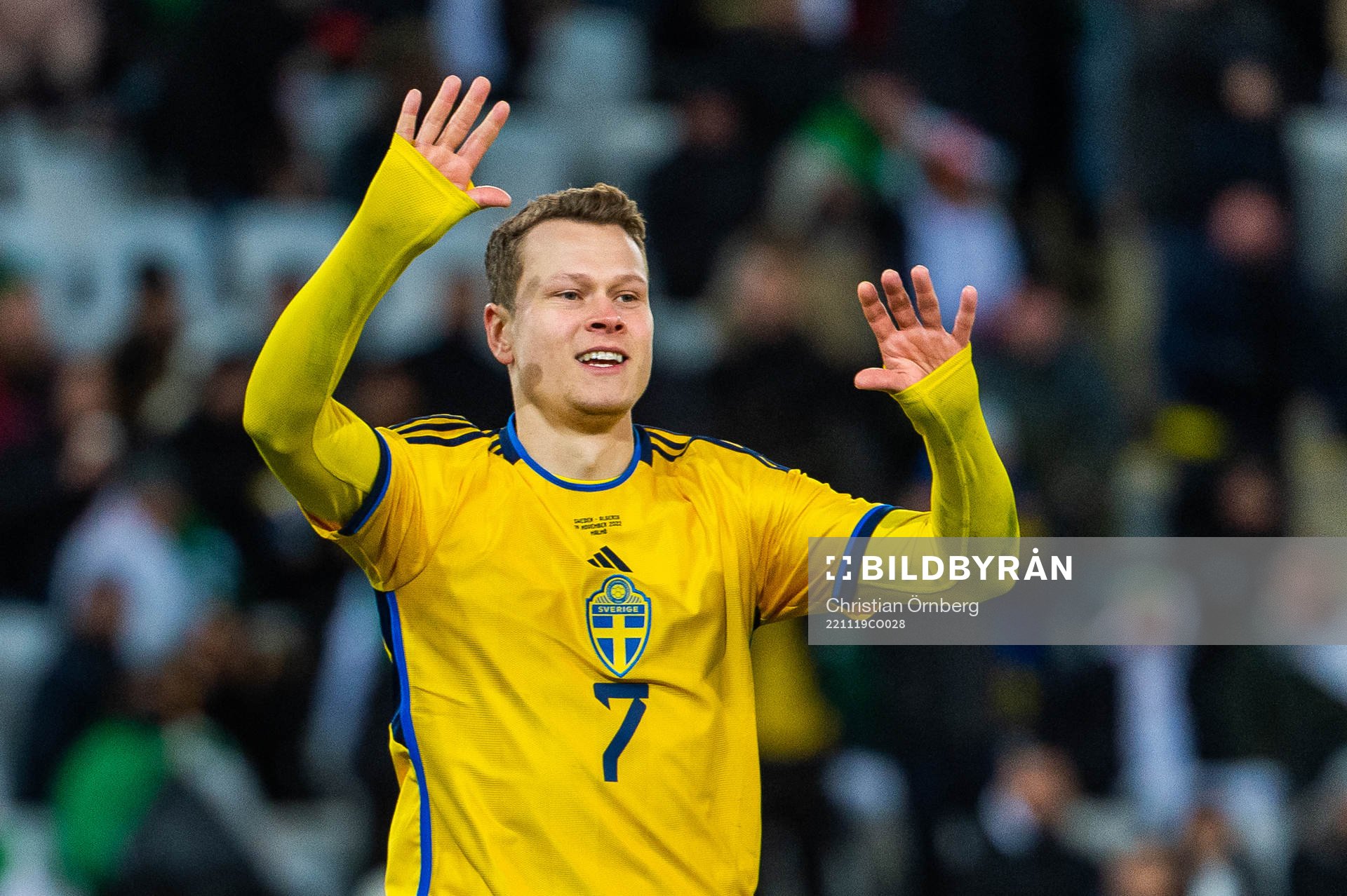 Viktor Claesson of Sweden celebrates