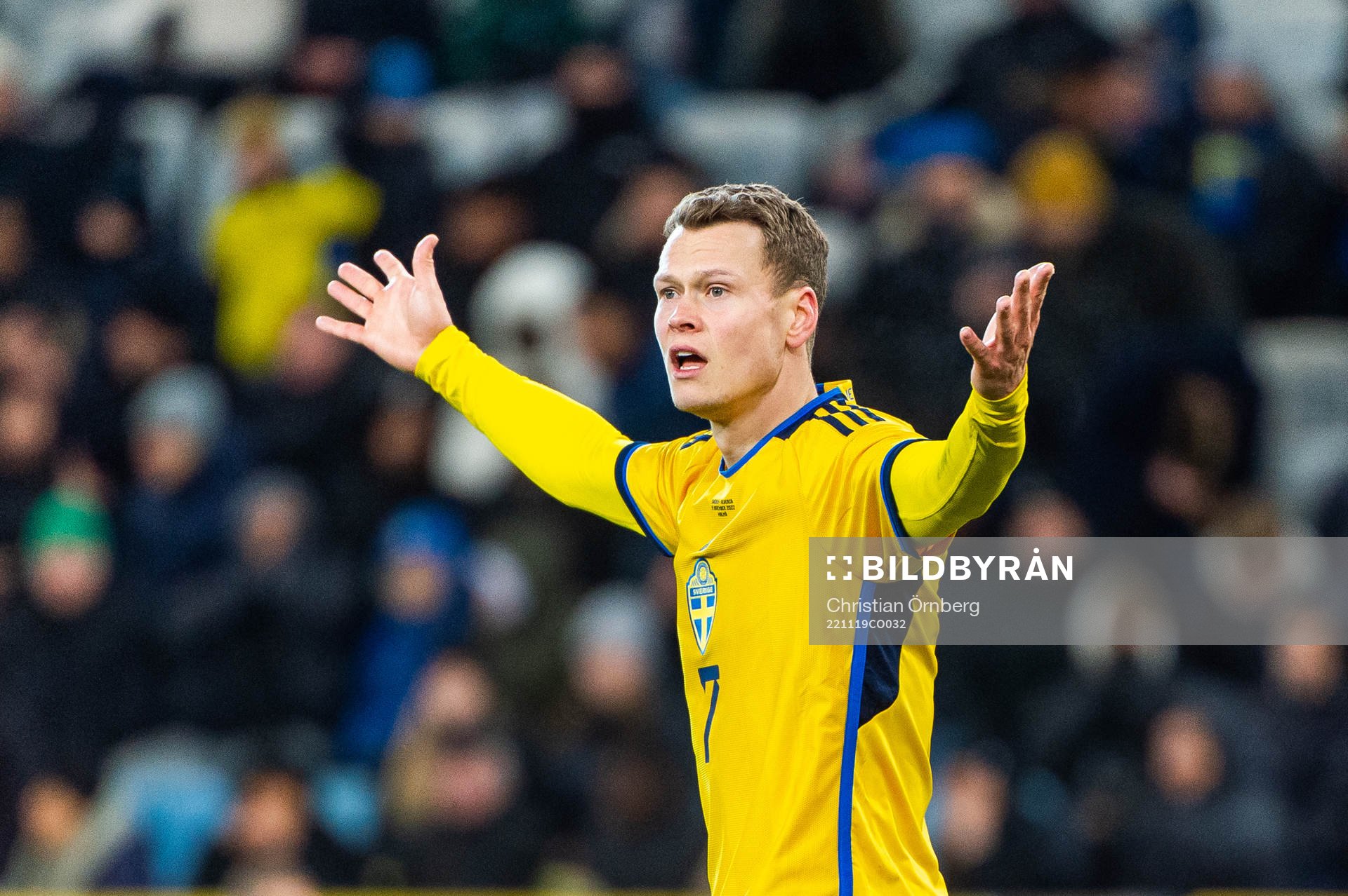 Viktor Claesson of Sweden reacts