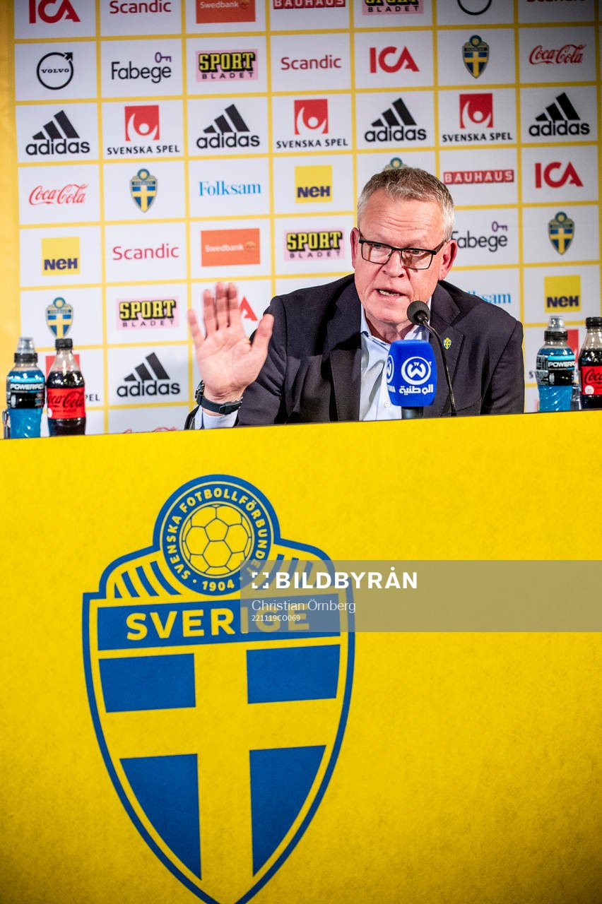 Head coach Janne Andersson of Sweden