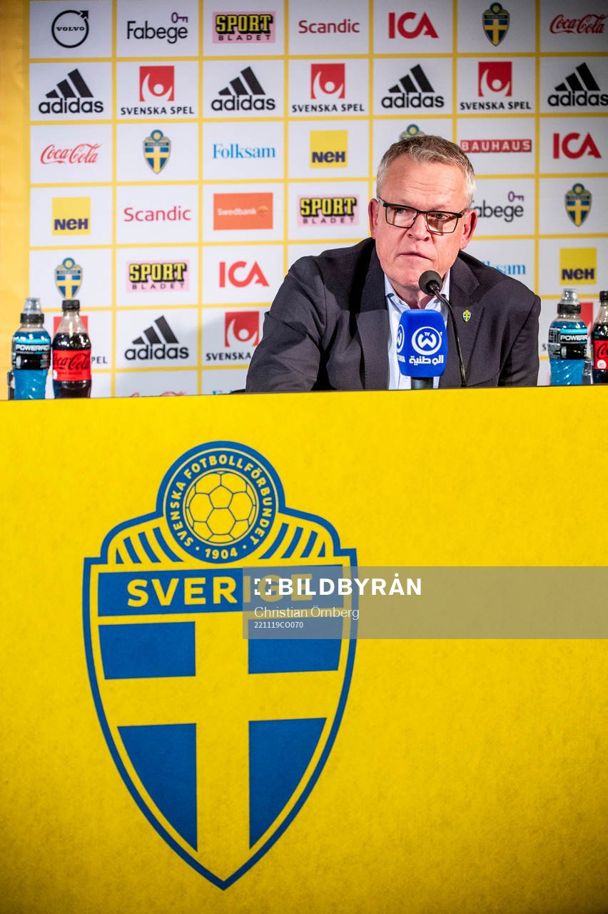 Head coach Janne Andersson of Sweden