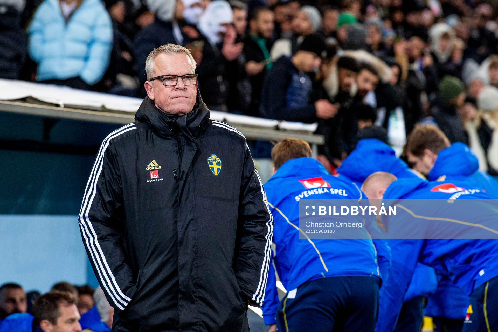 Head coach Janne Andersson of Sweden