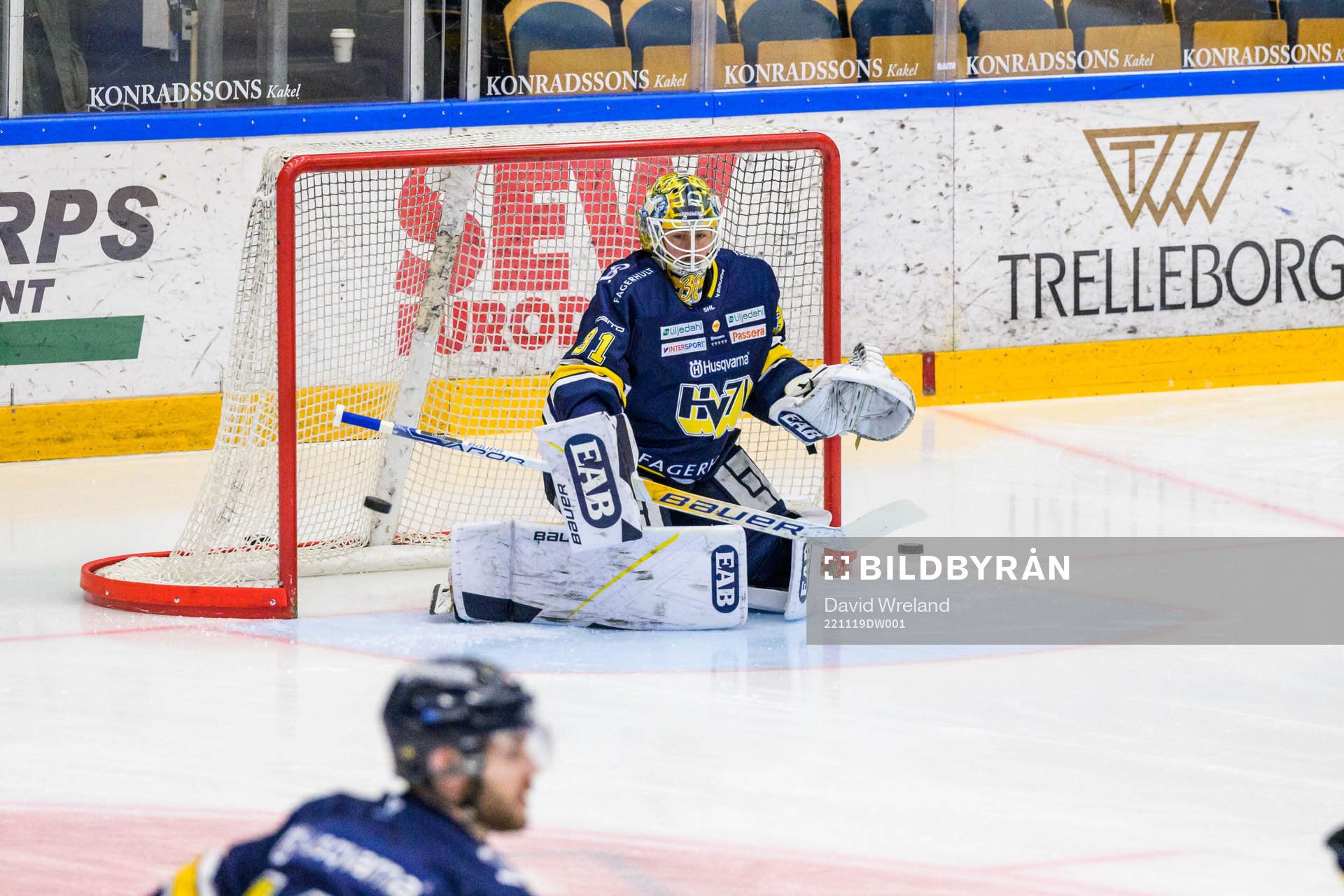 HV71s målvakt Joni Ortio