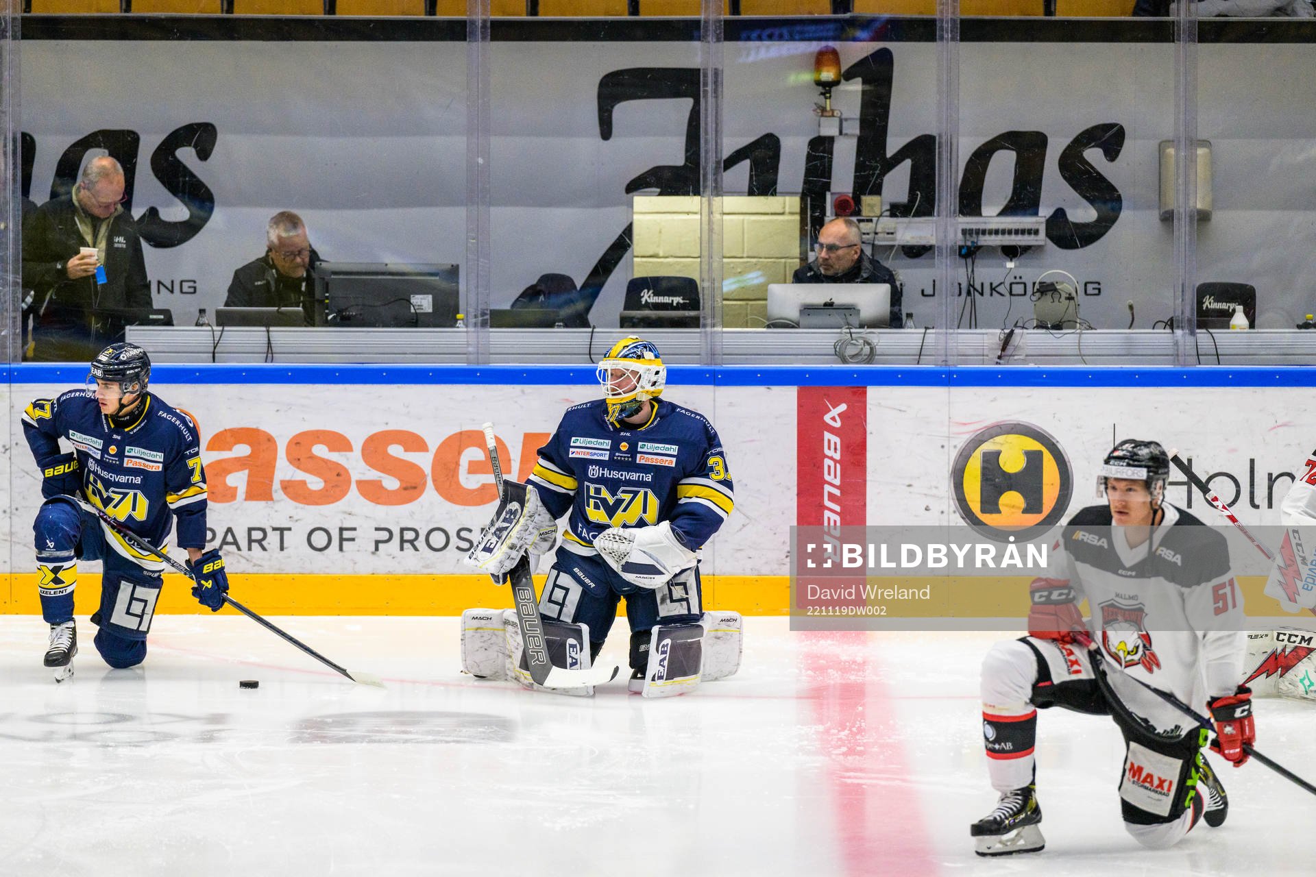HV71 och Malmö Redhawks