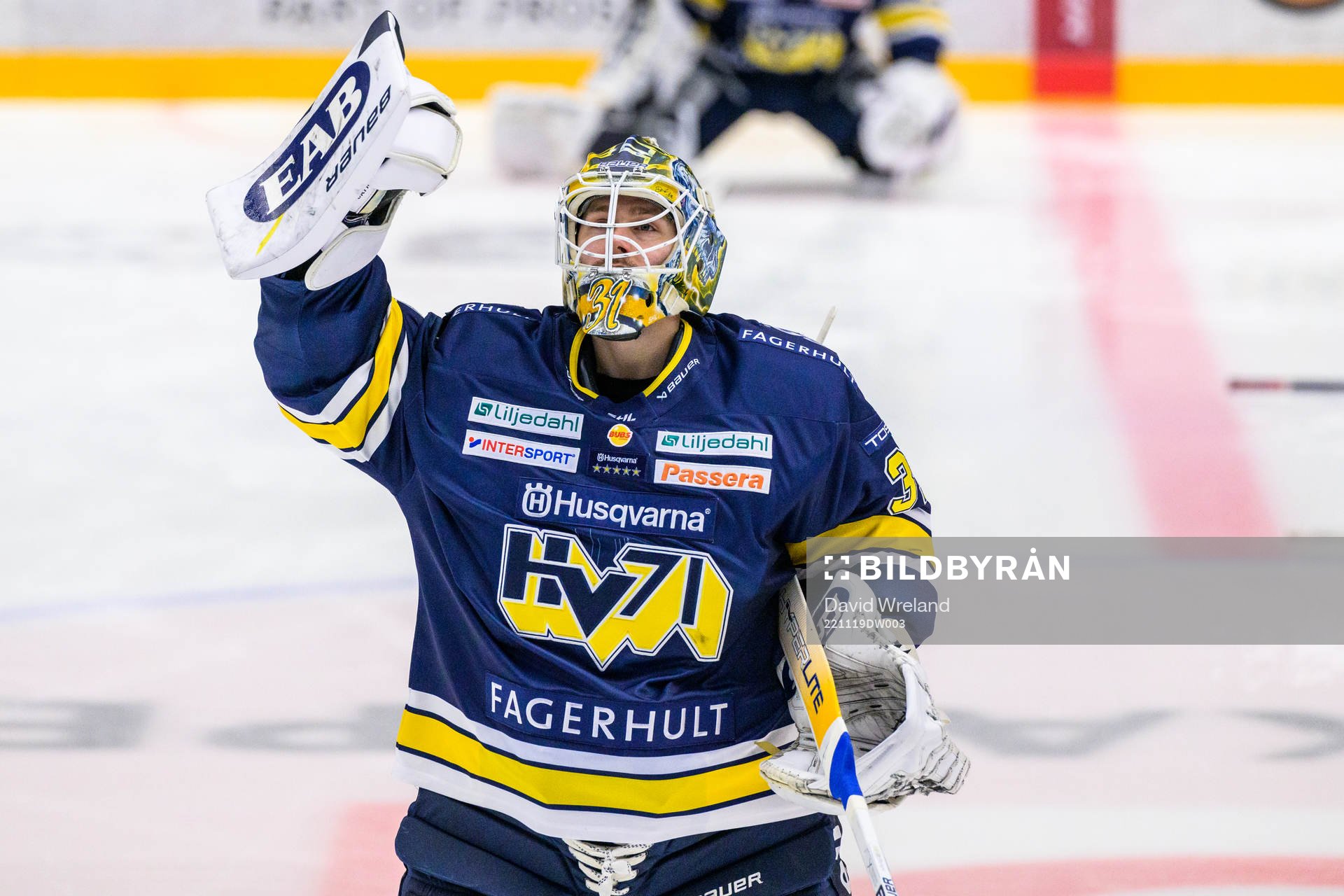HV71s målvakt Joni Ortio