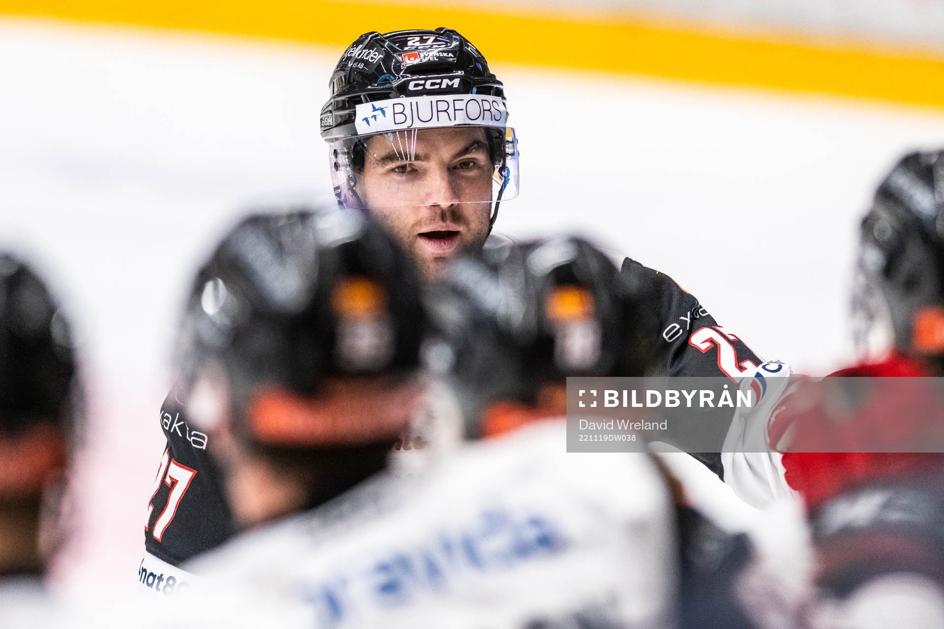 Malmö Redhawks Ponthus Westerholm jublar