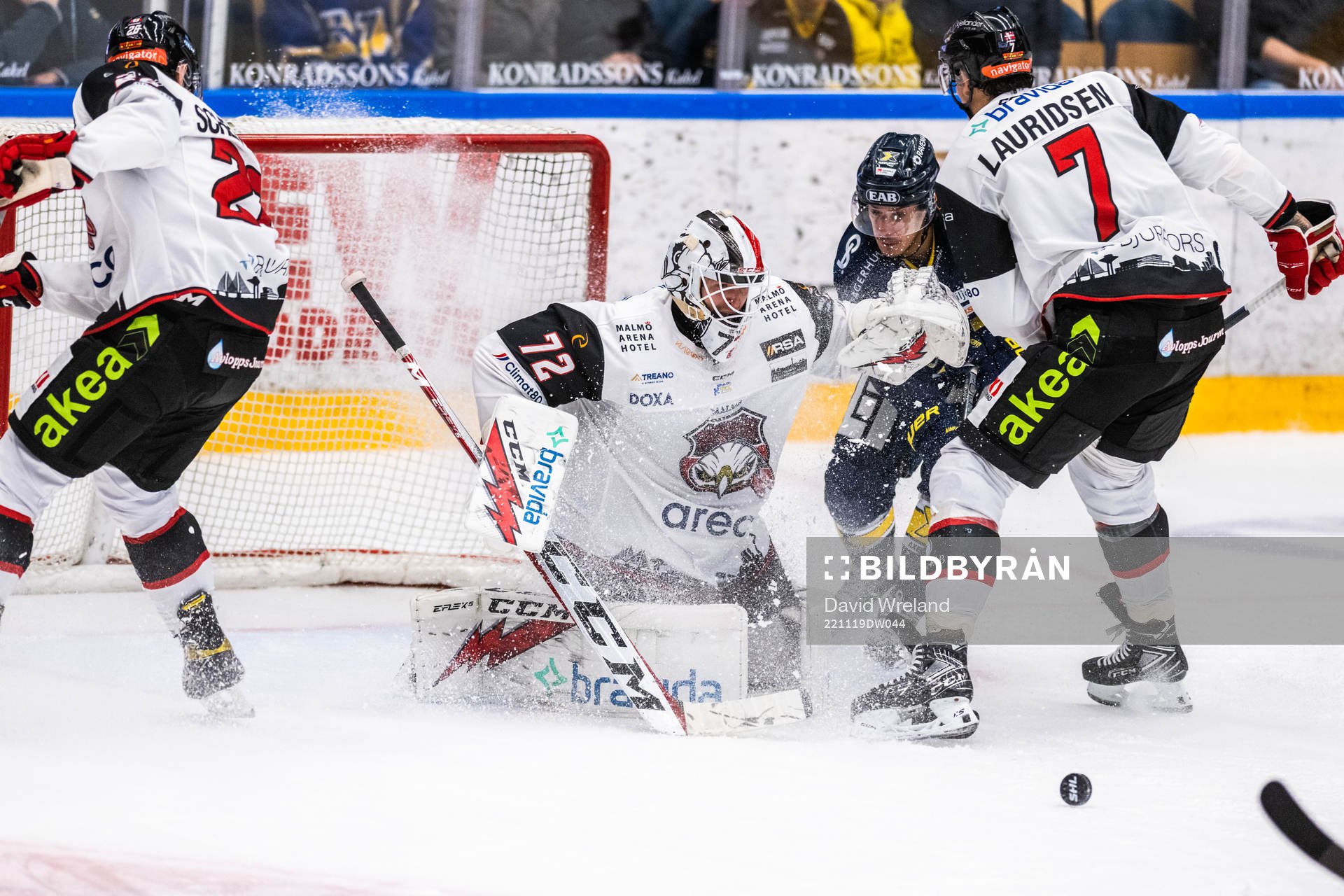 Malmö Redhawks målvakt Daniel Marmenlind