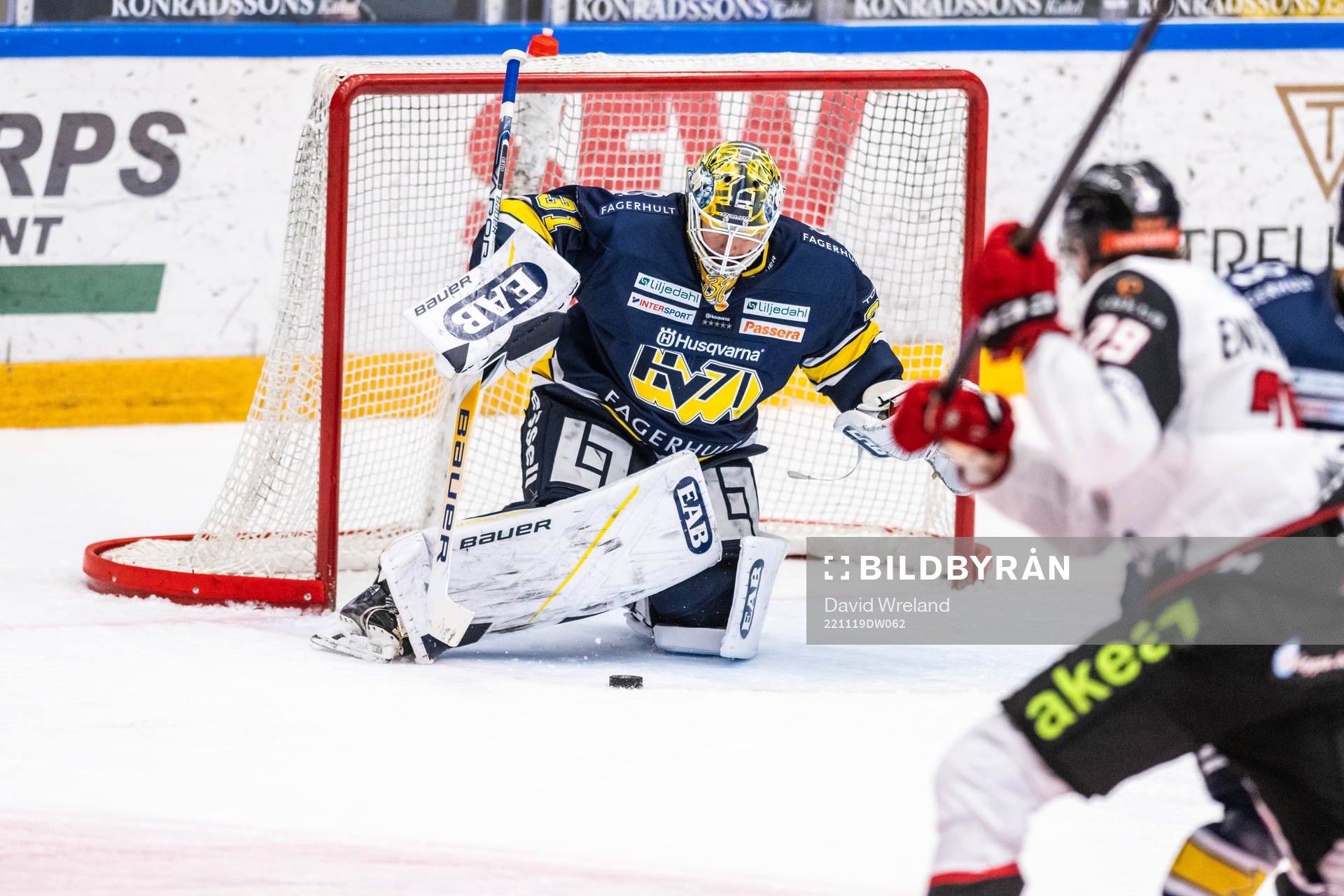 HV71s målvakt Joni Ortio
