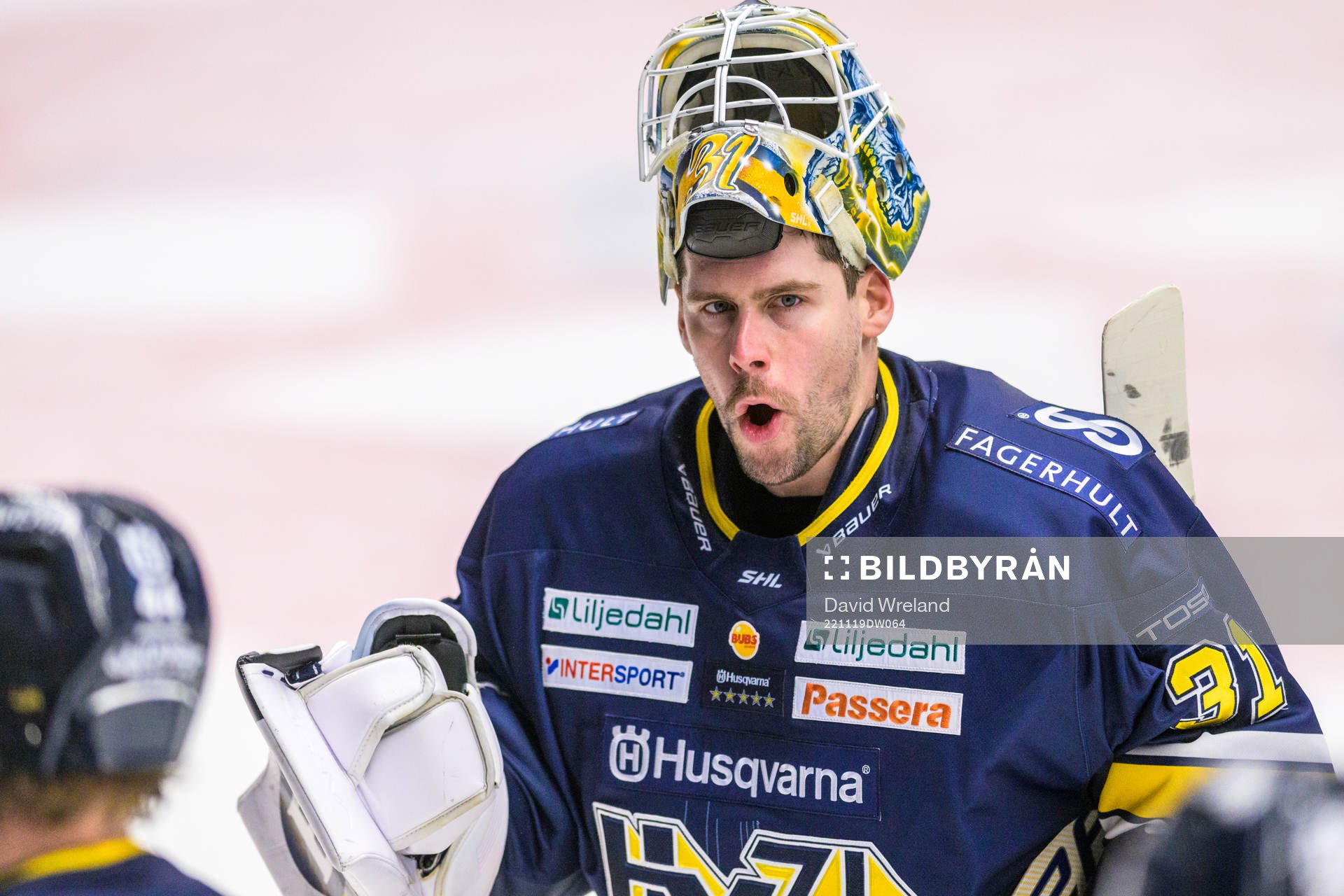 HV71s målvakt Joni Ortio