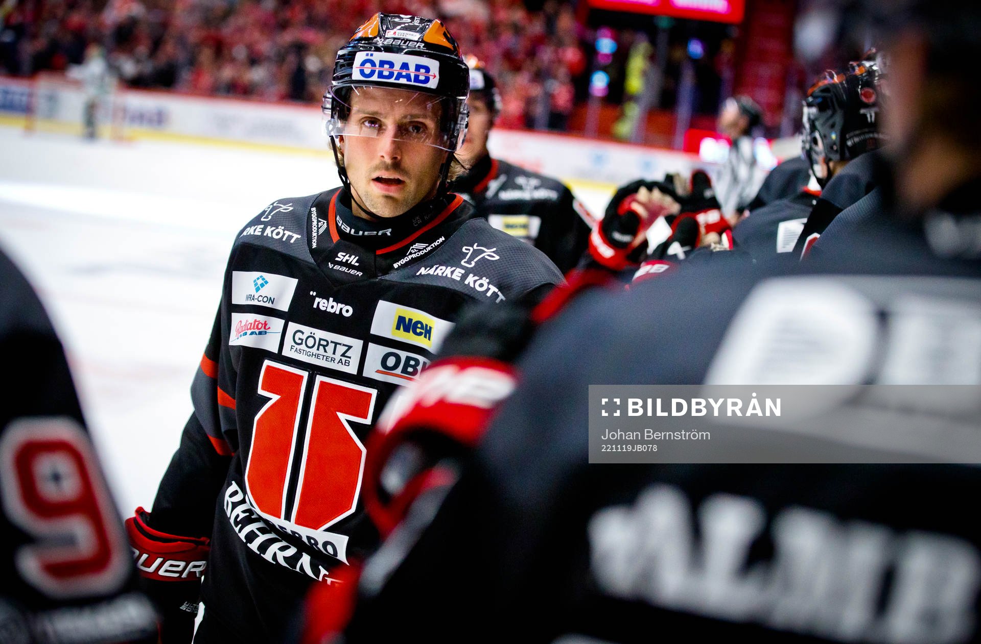 Örebros Mathias Bromé jublar vid 2-0