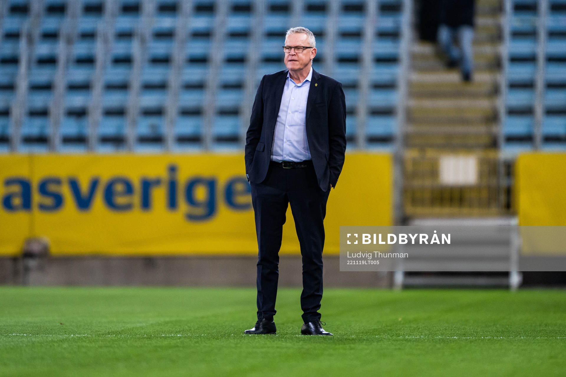 Head coach Janne Andersson of Sweden