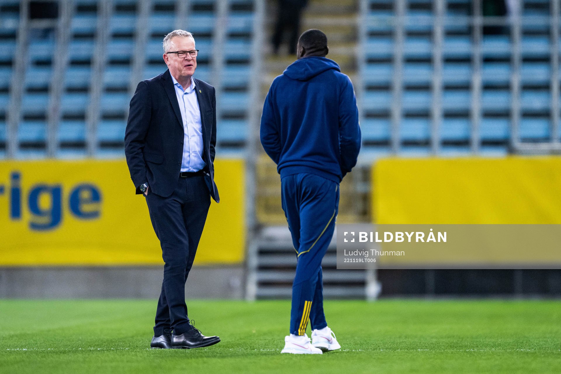 Head coach Janne Andersson of Sweden