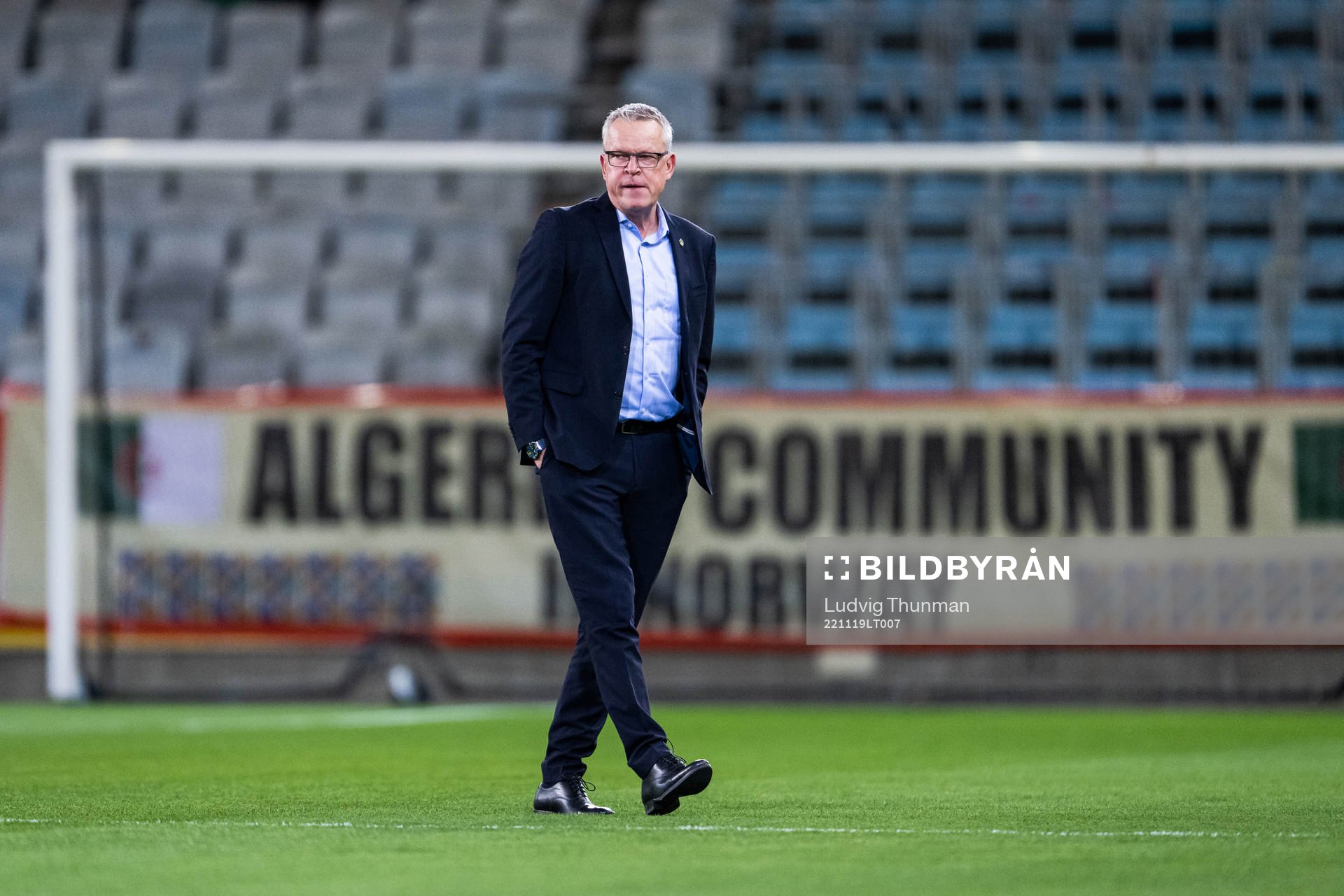Head coach Janne Andersson of Sweden