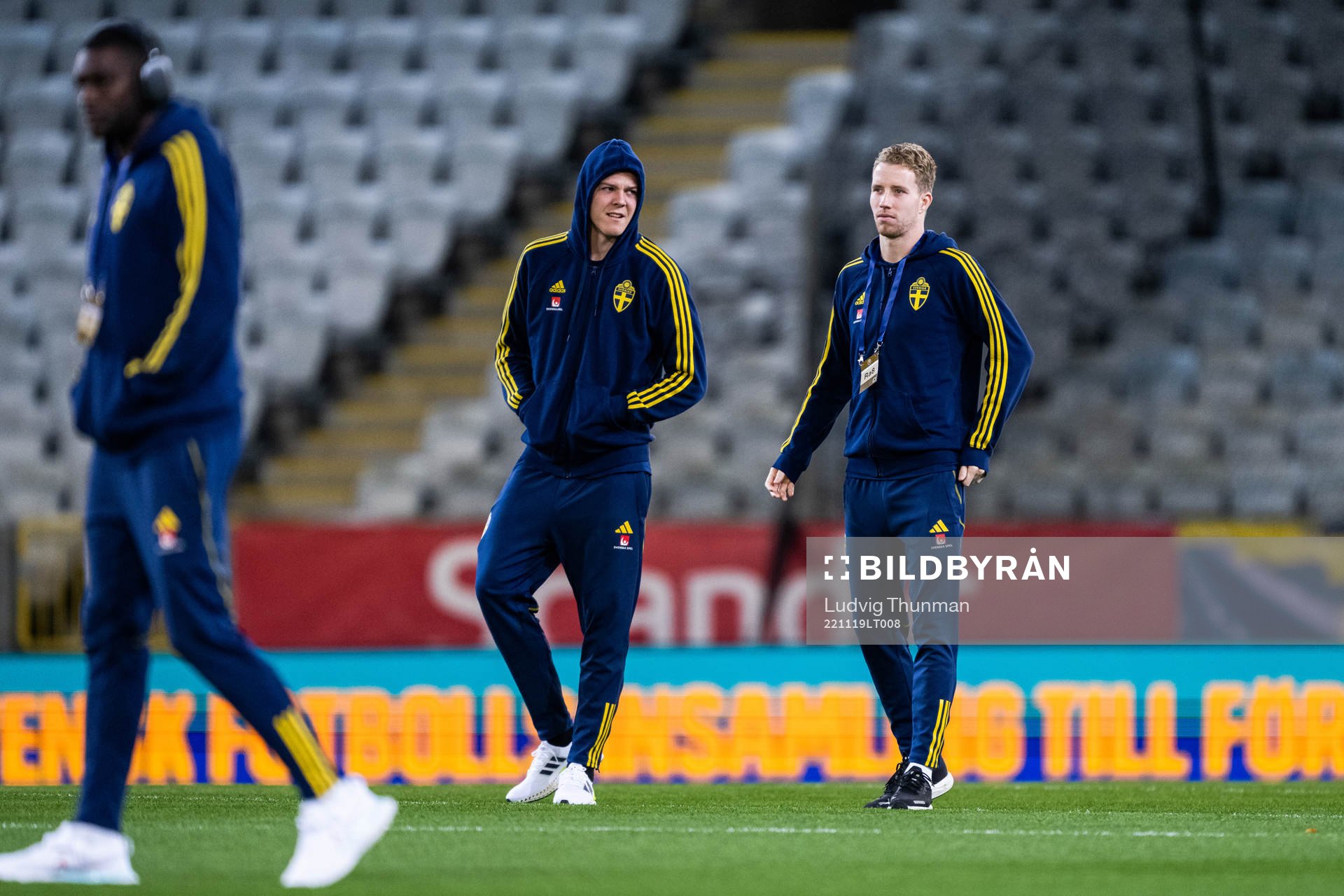 Emil Holm and Samuel Gustafson of Sweden