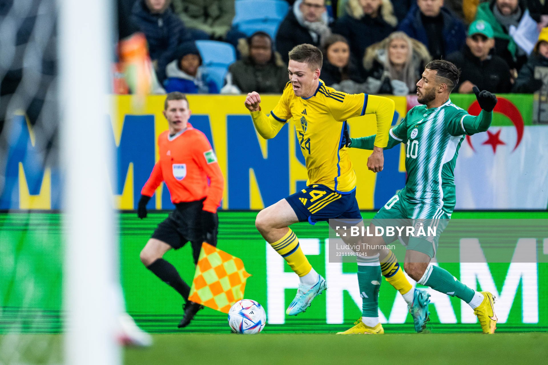 Edvin Kurtulus of Sweden and Youcef Belaili of Algeria