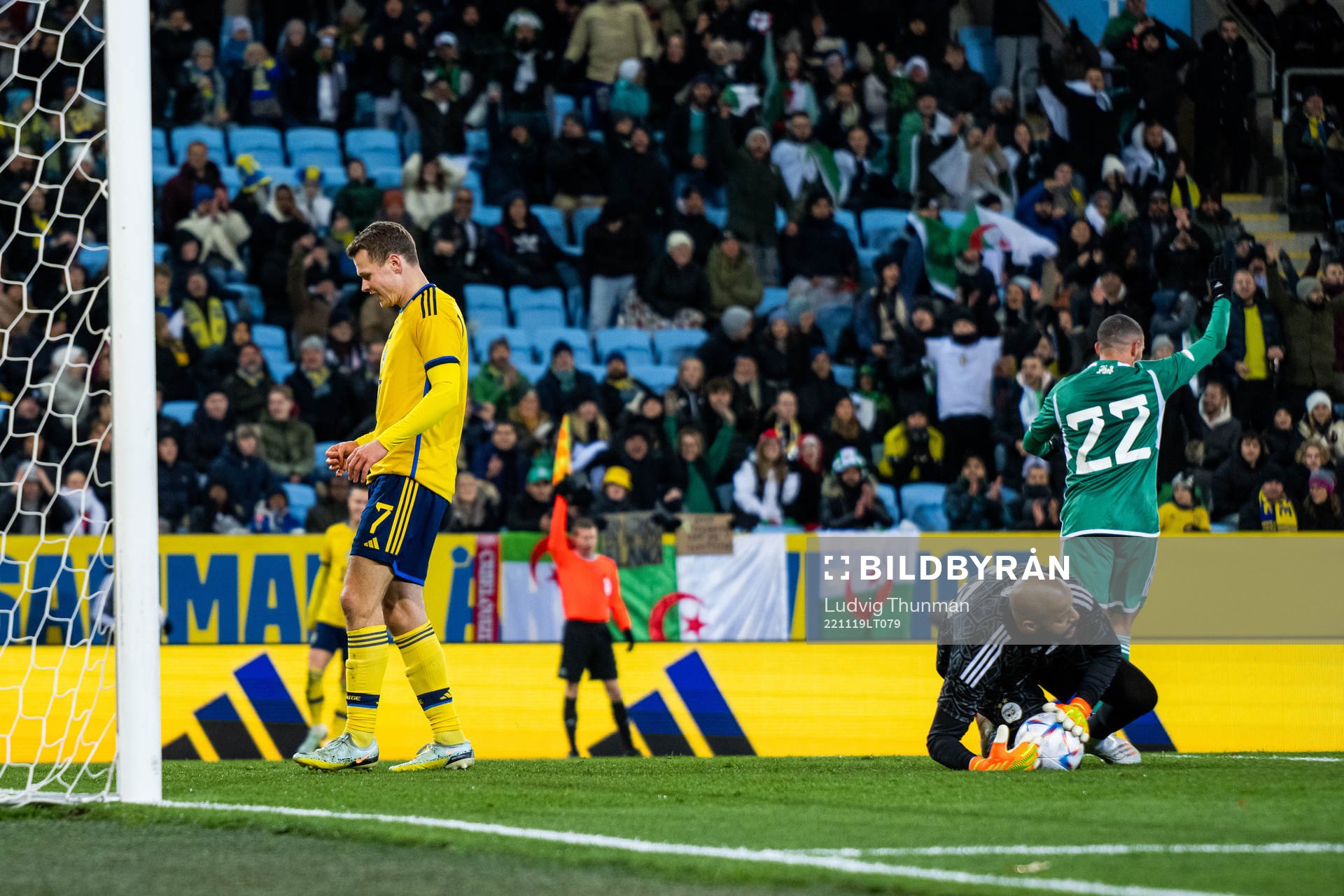 Viktor Claesson of Sweden looks dejected