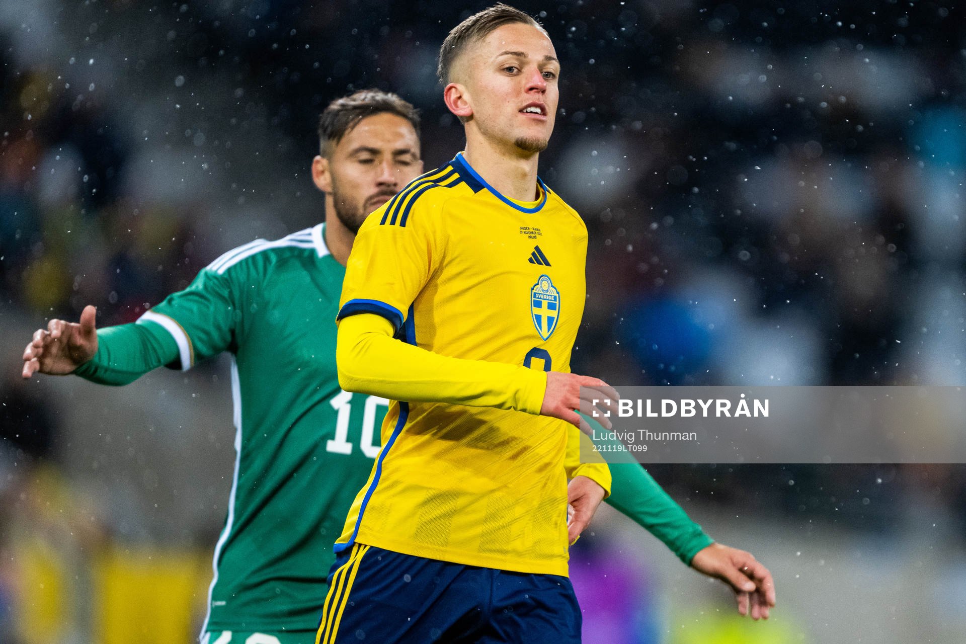 Youcef Belaili of Algeria and Jesper Karlsson of Sweden