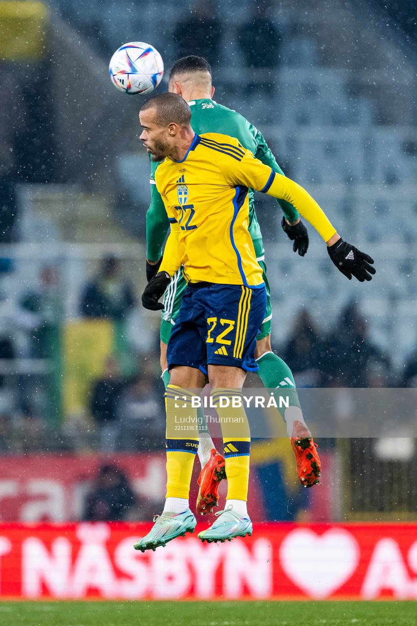 Robin Quaison of Sweden