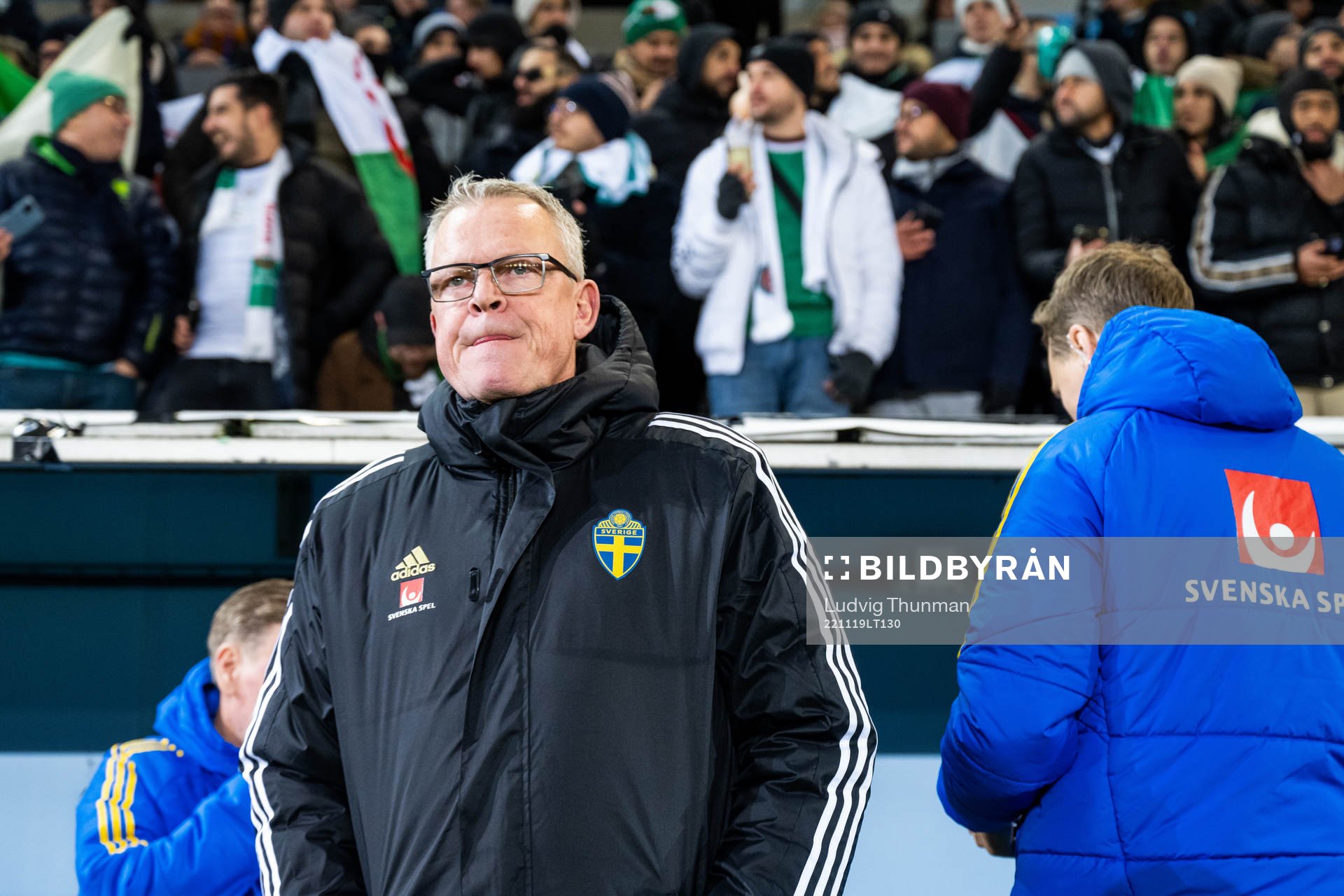 Head coach Janne Andersson of Sweden aheadof the