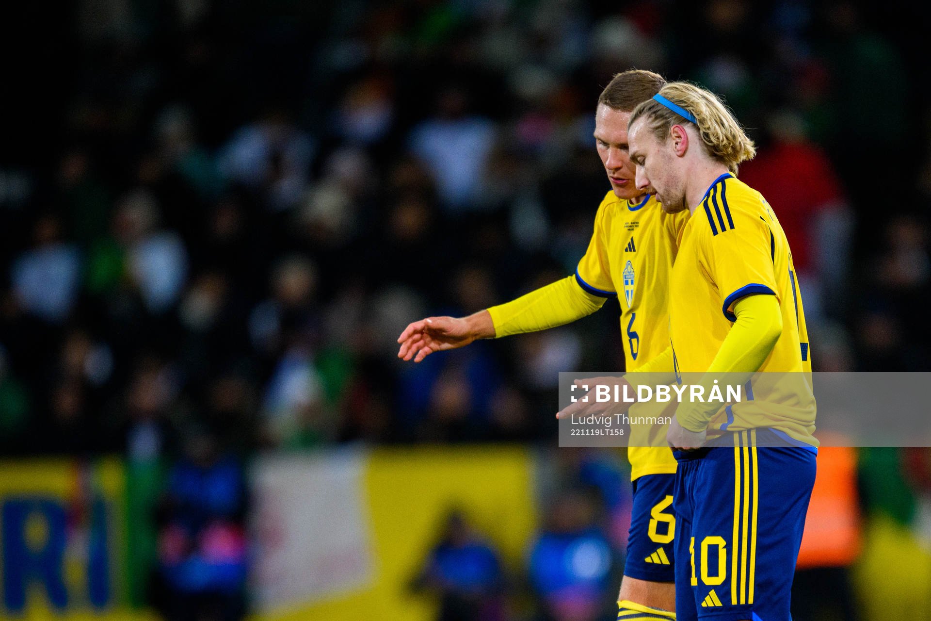 Ludwig Augustinsson and Emil Forsberg