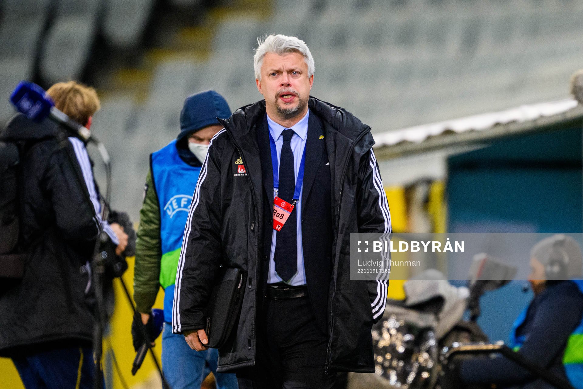 Press officer Niclas Green