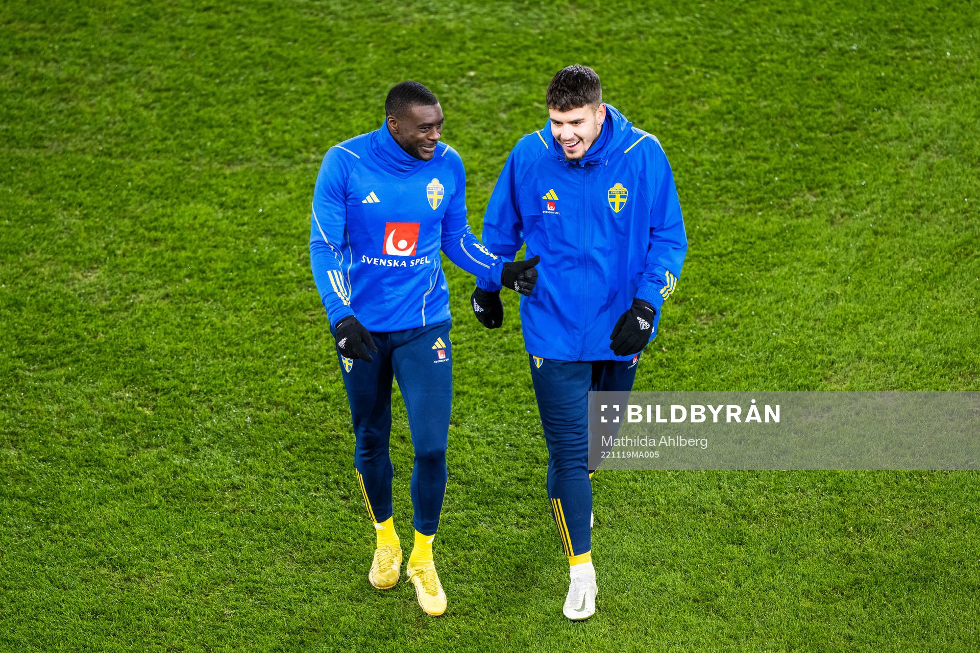 Ken Sema and Edvin Kurtulus of Sweden